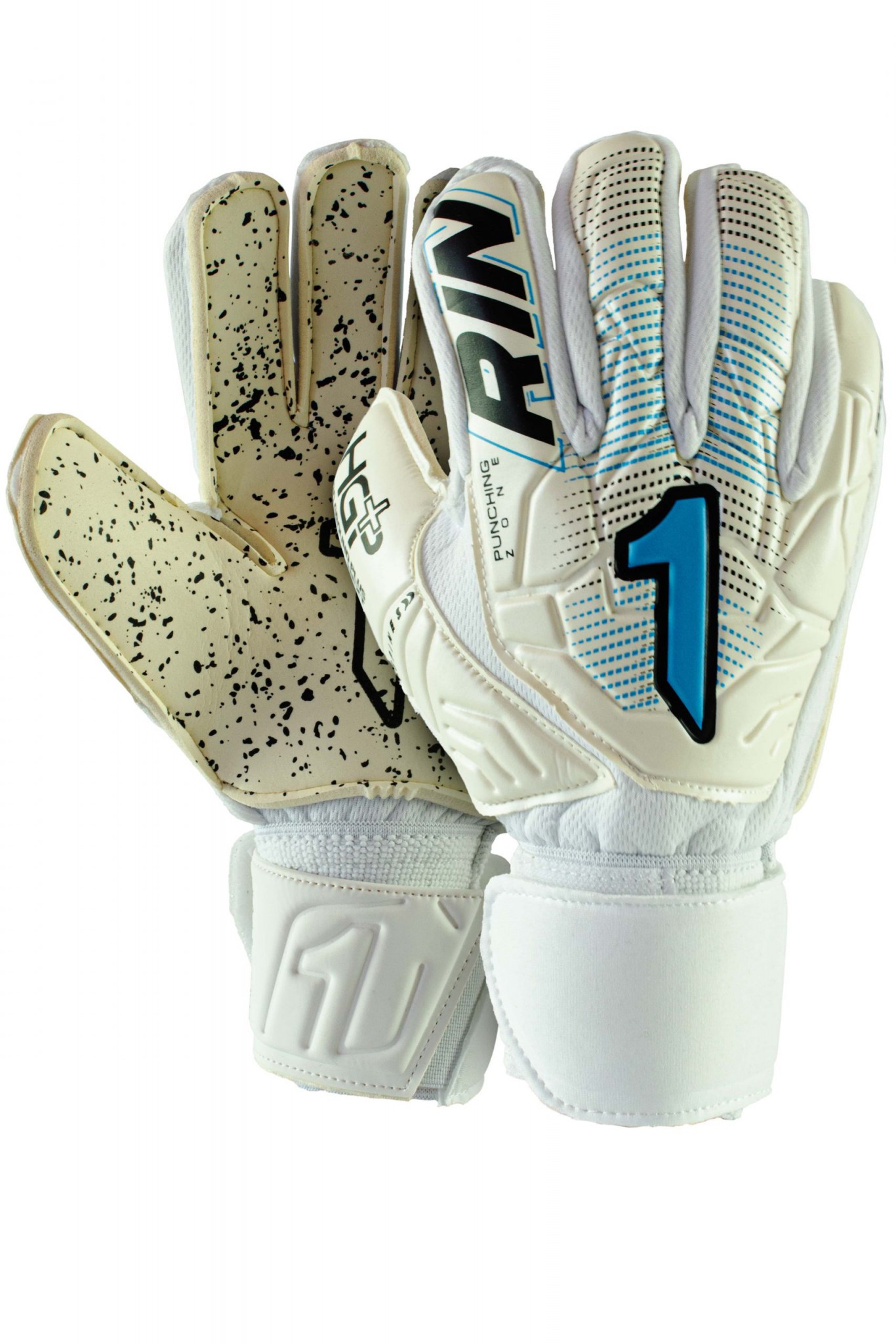 Guantes Rinat Egotiko Stellar Spine Turf Blanco Golero Sport