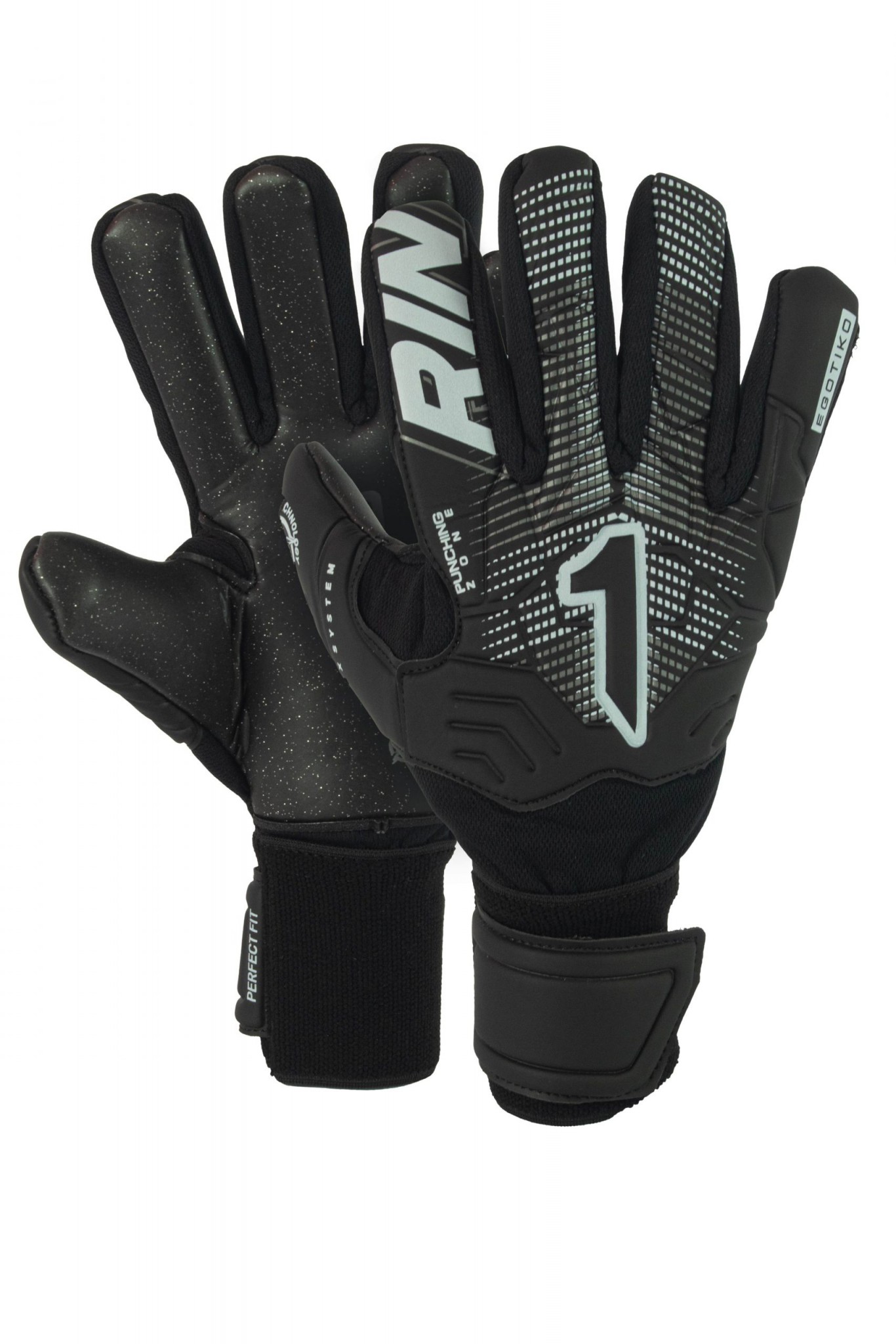 Guantes Rinat Egotiko Stellar Turf Training Turf Negro Golero Sport