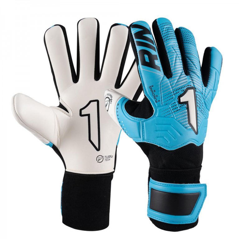 Guantes Rinat Egotiko Stellar Turf Training Azul Golero Sport