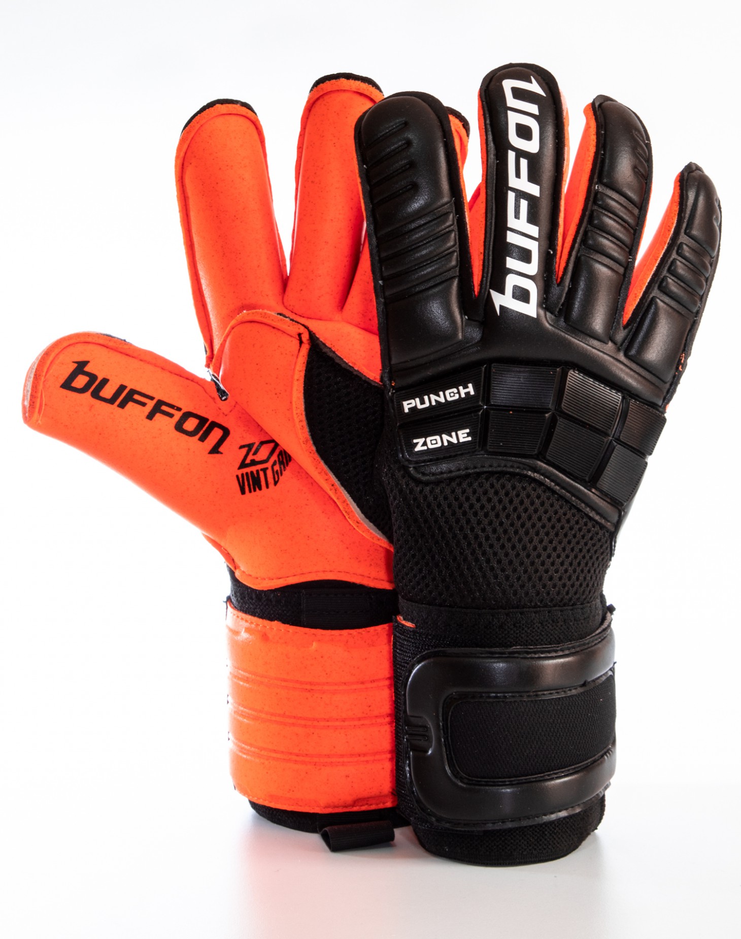 Guantes Buffon Warrior Naranja - Negro