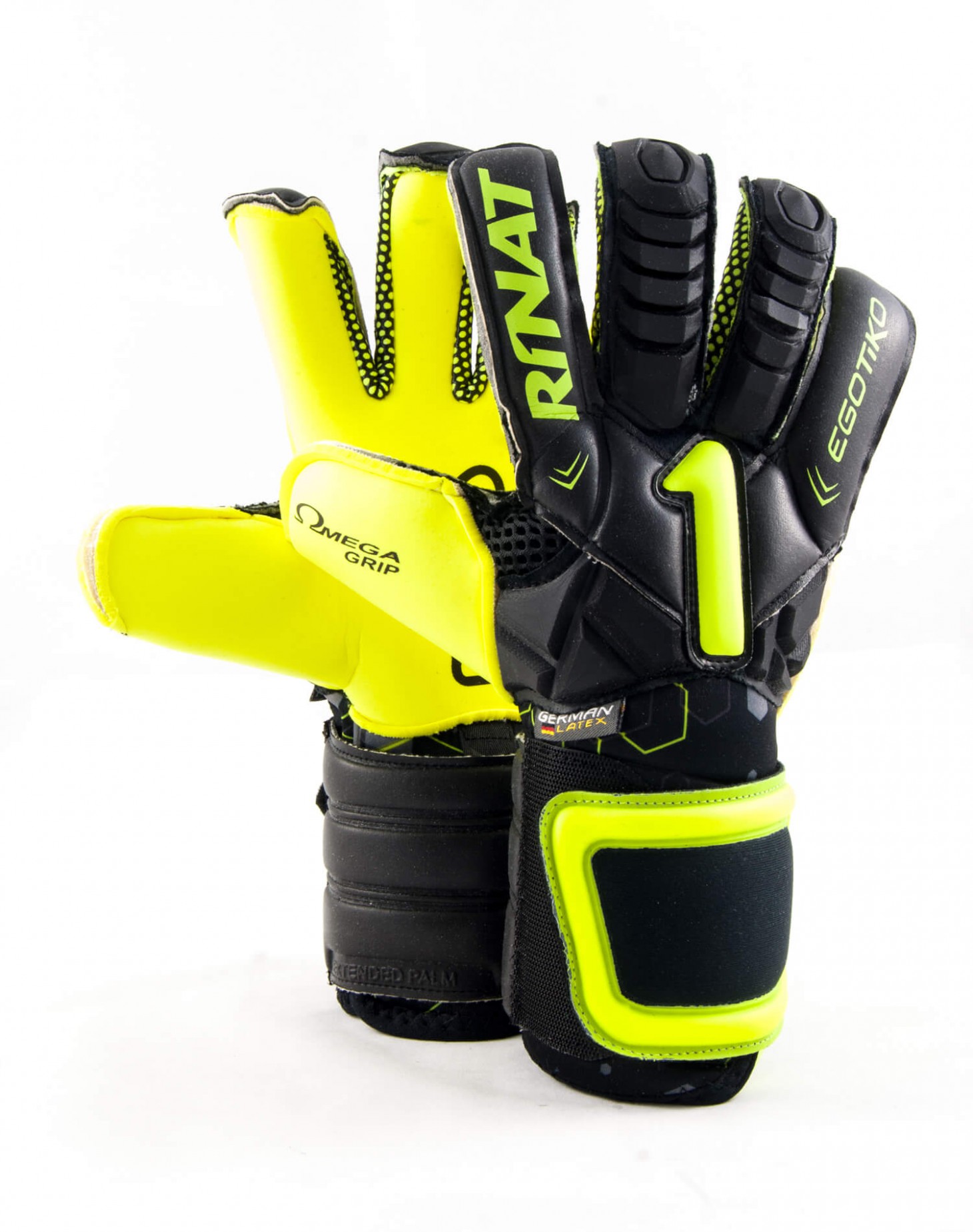 GUANTES RINAT EGOTIKO NRG PRO NEÓN - NEGRO