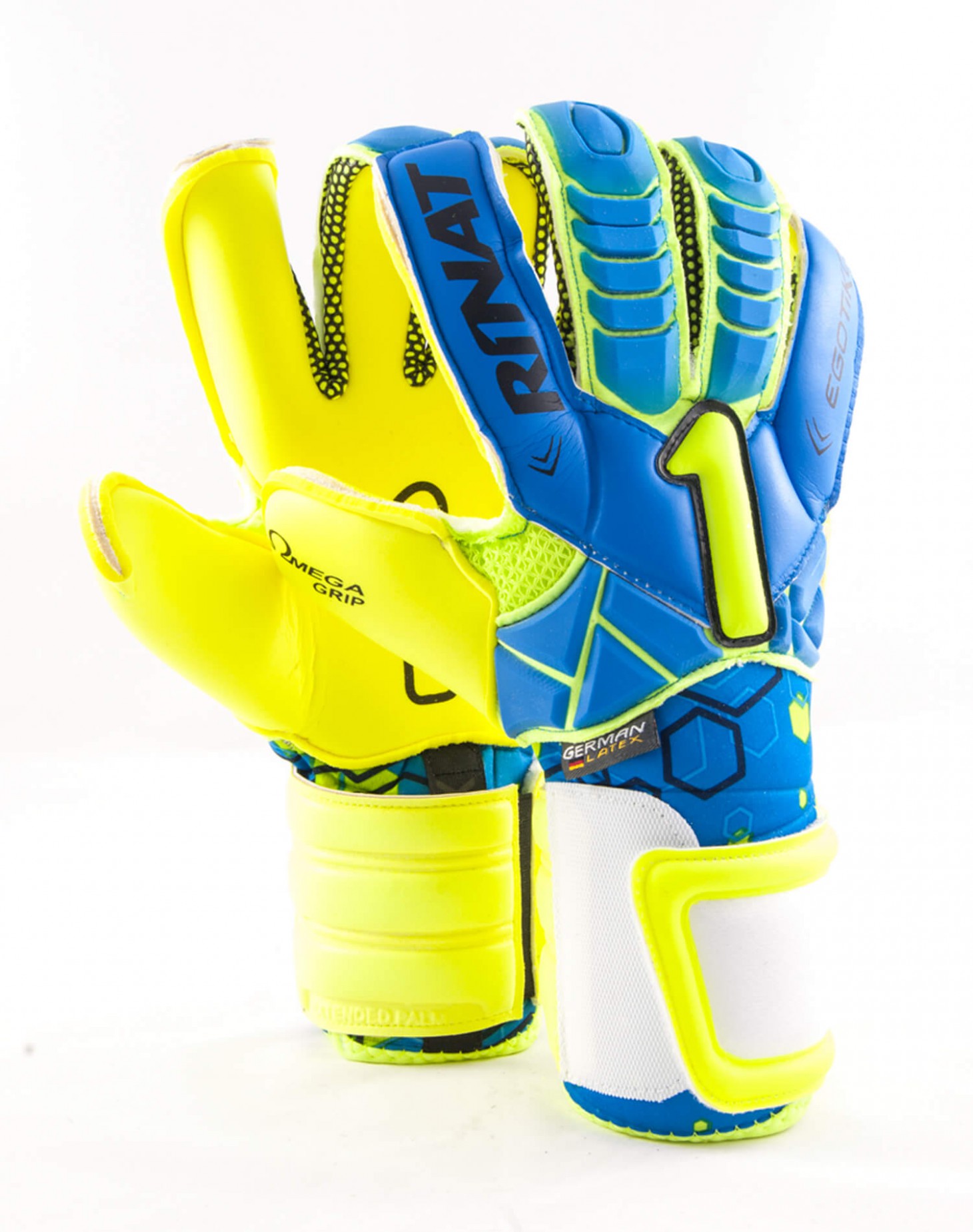 GUANTES RINAT EGOTIKO NRG PRO NEÓN - AZUL