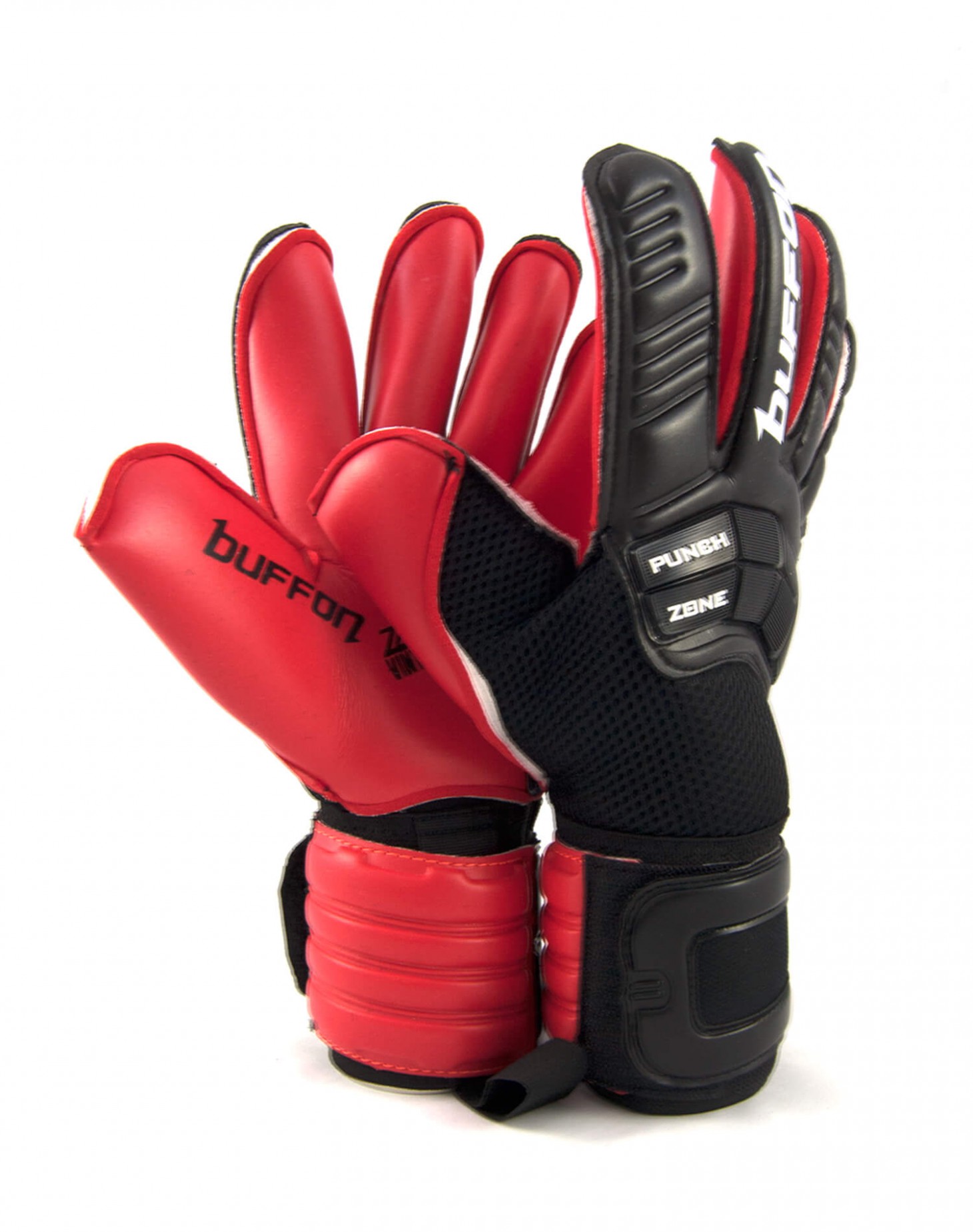 Guantes Buffon Warrior Rojo - Negro
