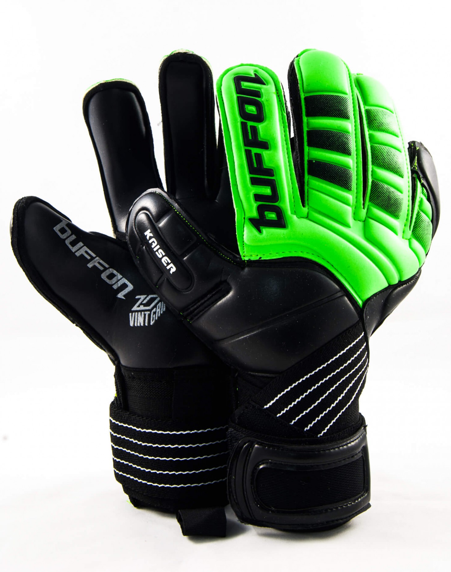 Guantes Buffon Kaiser Negro - Verde