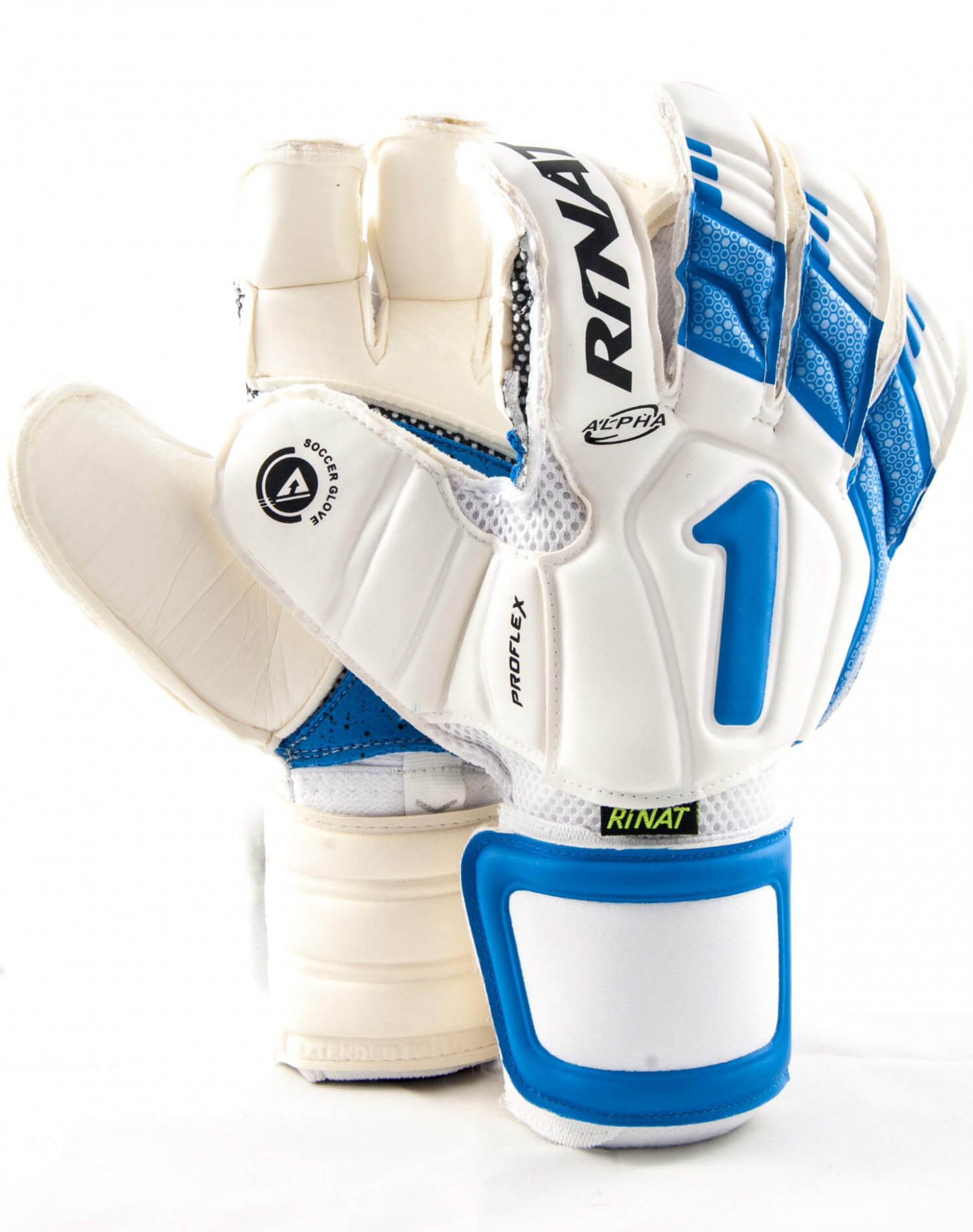 Guantes Rinat Uno Alpha Spine Blanco - Azul