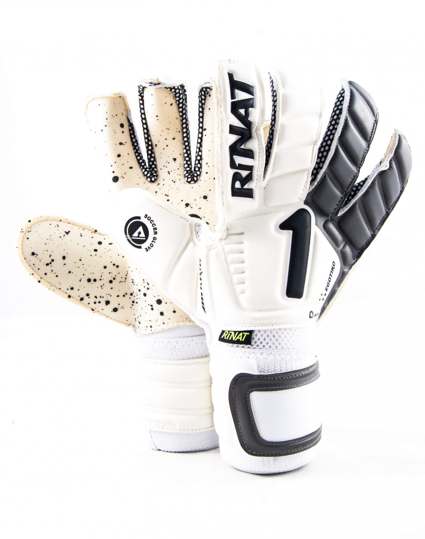 Guantes Rinat Egotiko Quantum Turf Infantil Blanco - Gris