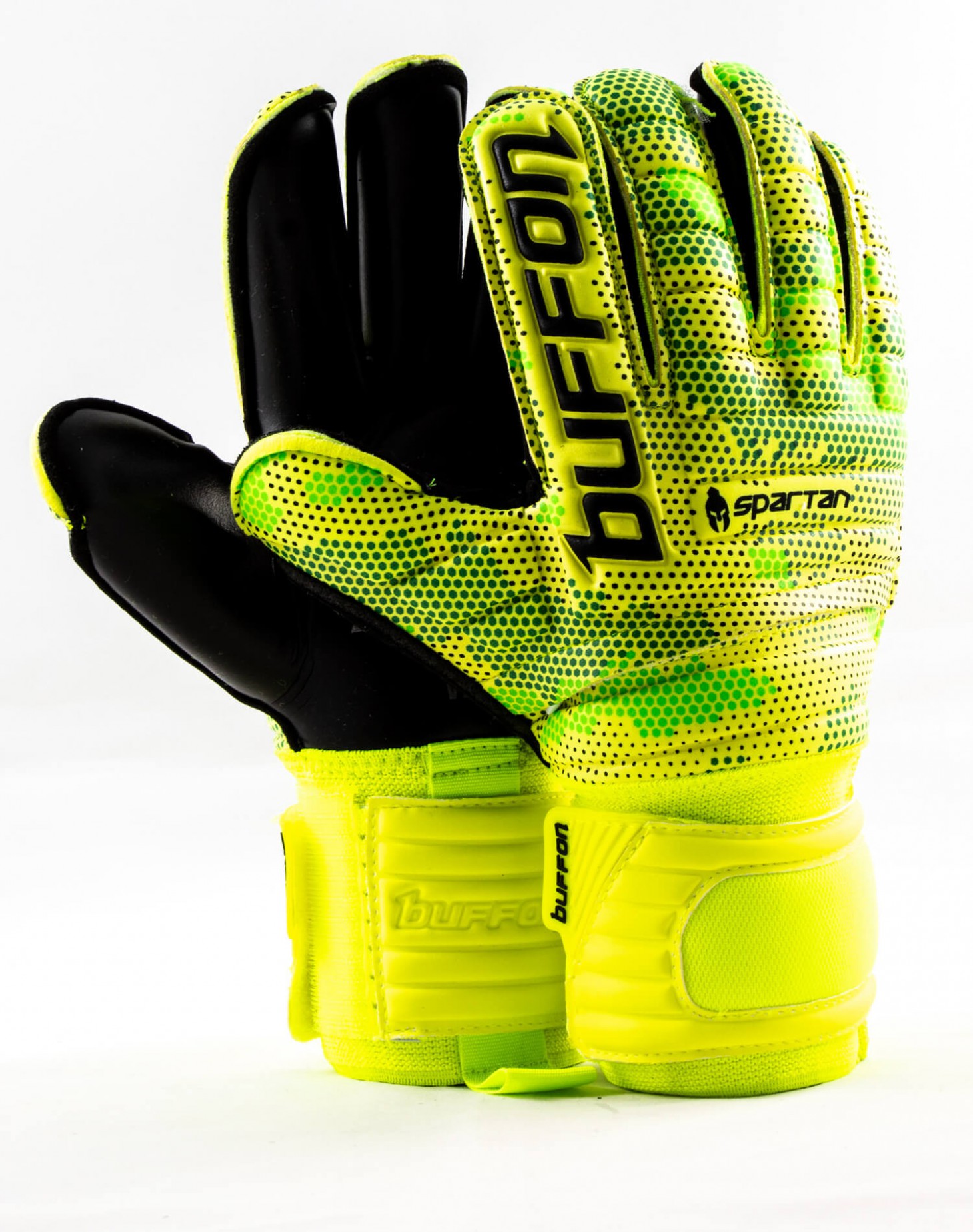 Guantes Buffon Spartan (Varillas) Neón