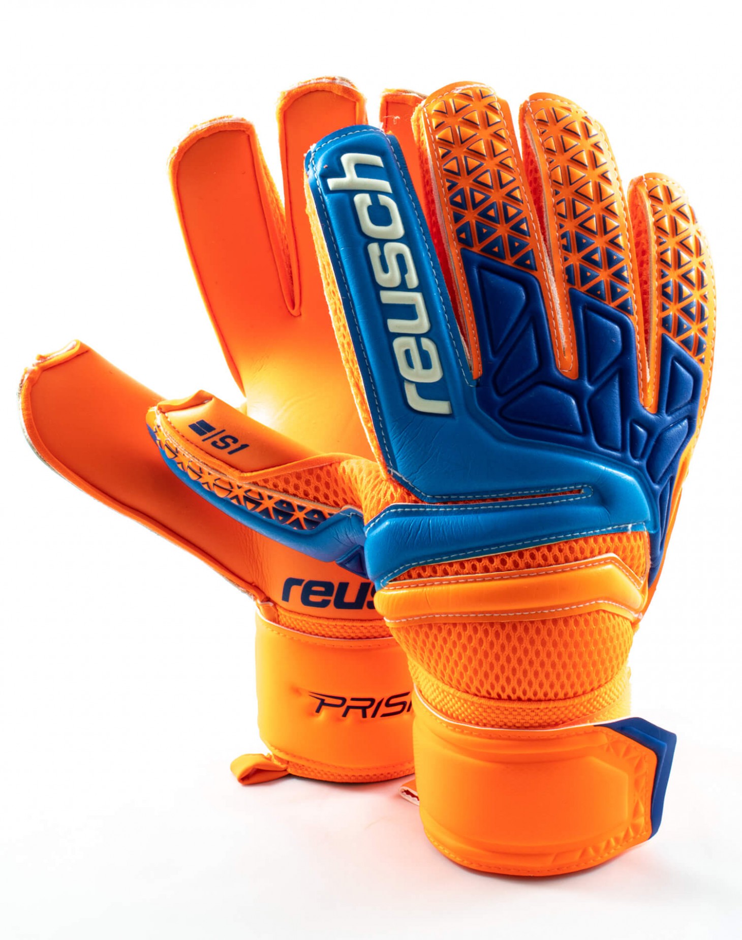 Guantes Reusch Prisma Prime S1 Naranja - Azul