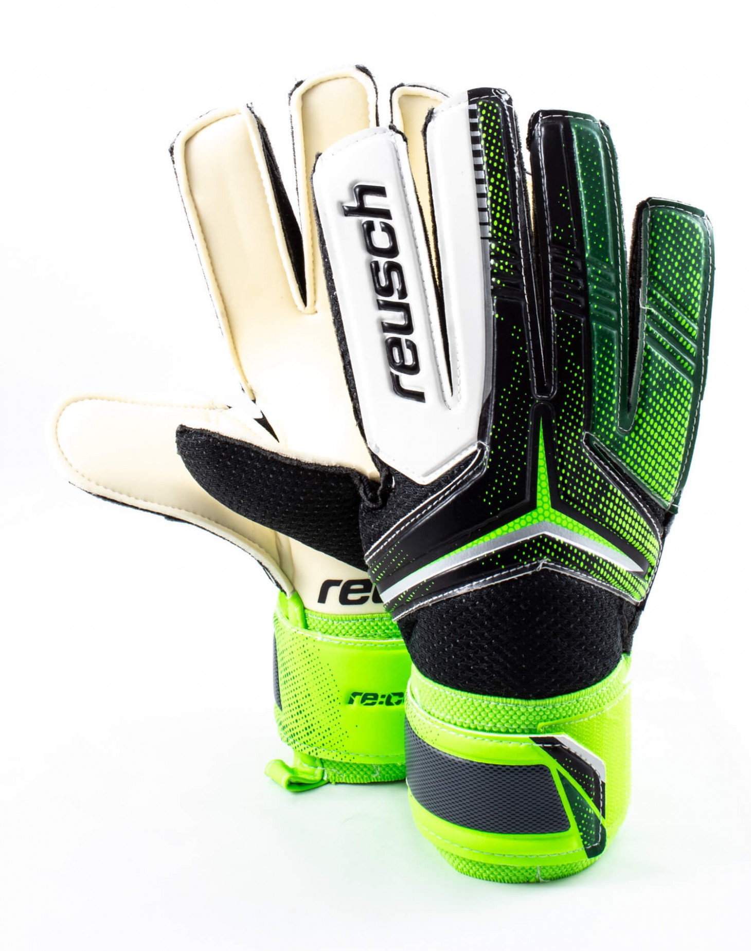 Guantes Reusch Re:ceptor Negro - Verde