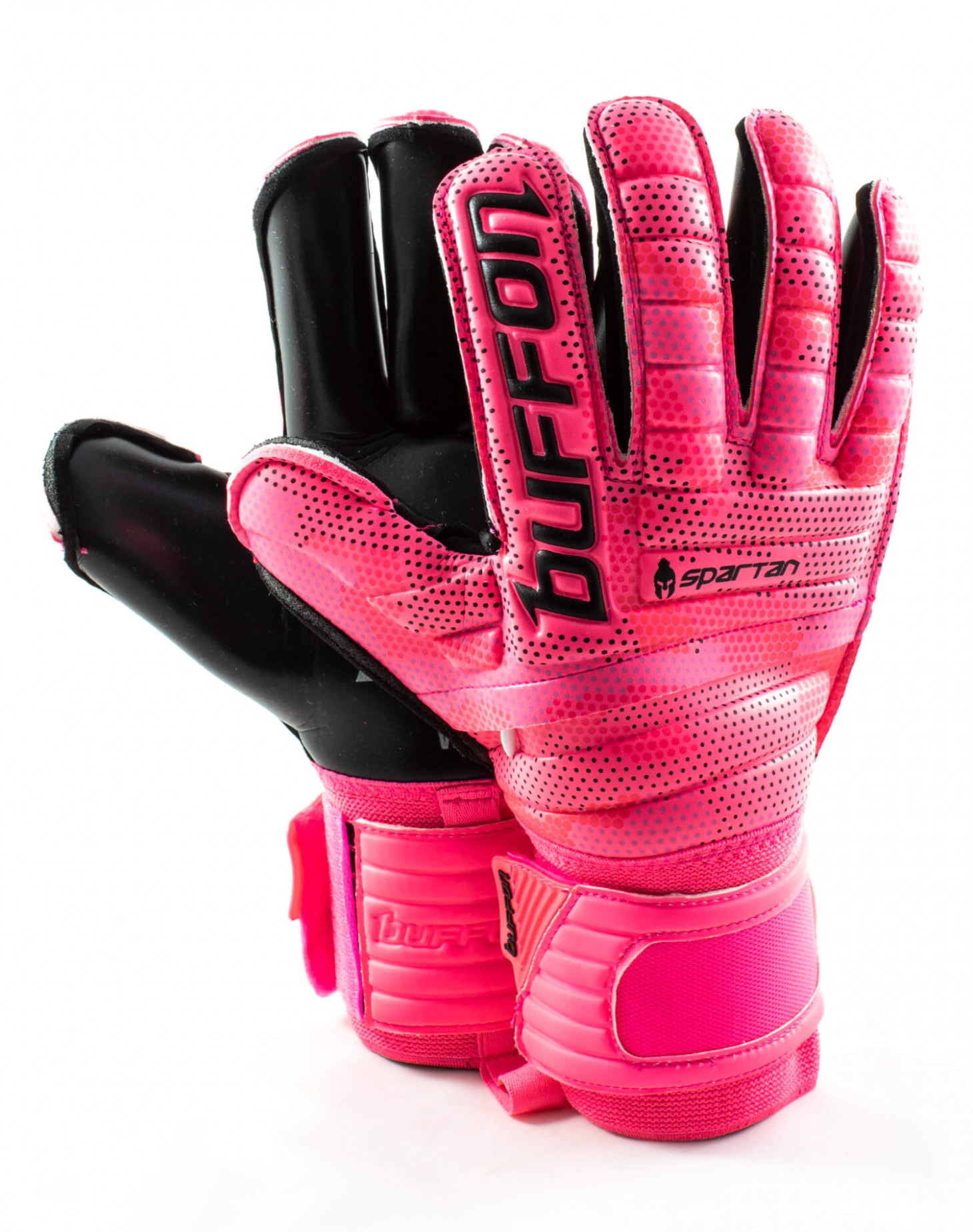 Guantes Buffon Spartan (Varillas) Negro - Fiusha