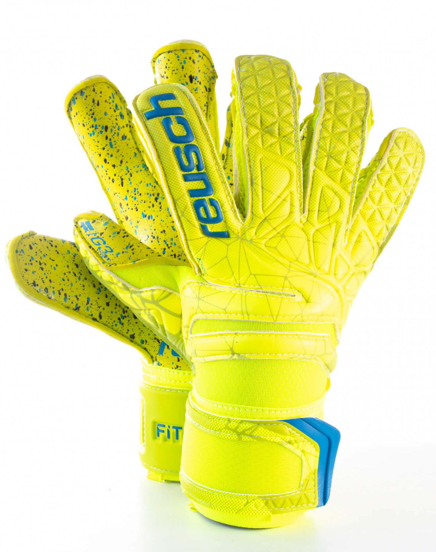 Guantes Reusch Fit Control G3 Fusion Evolution Safety Yellow - Lime