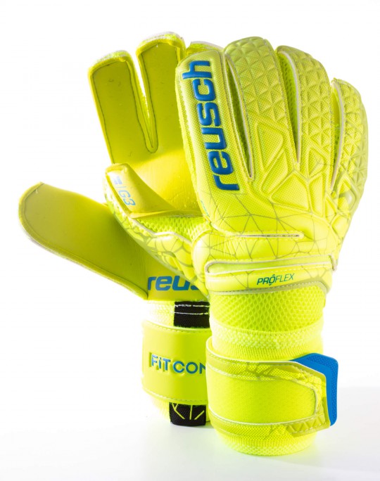 Guantes Reusch Fit Control Pro G3 Safety Yellow - Lime