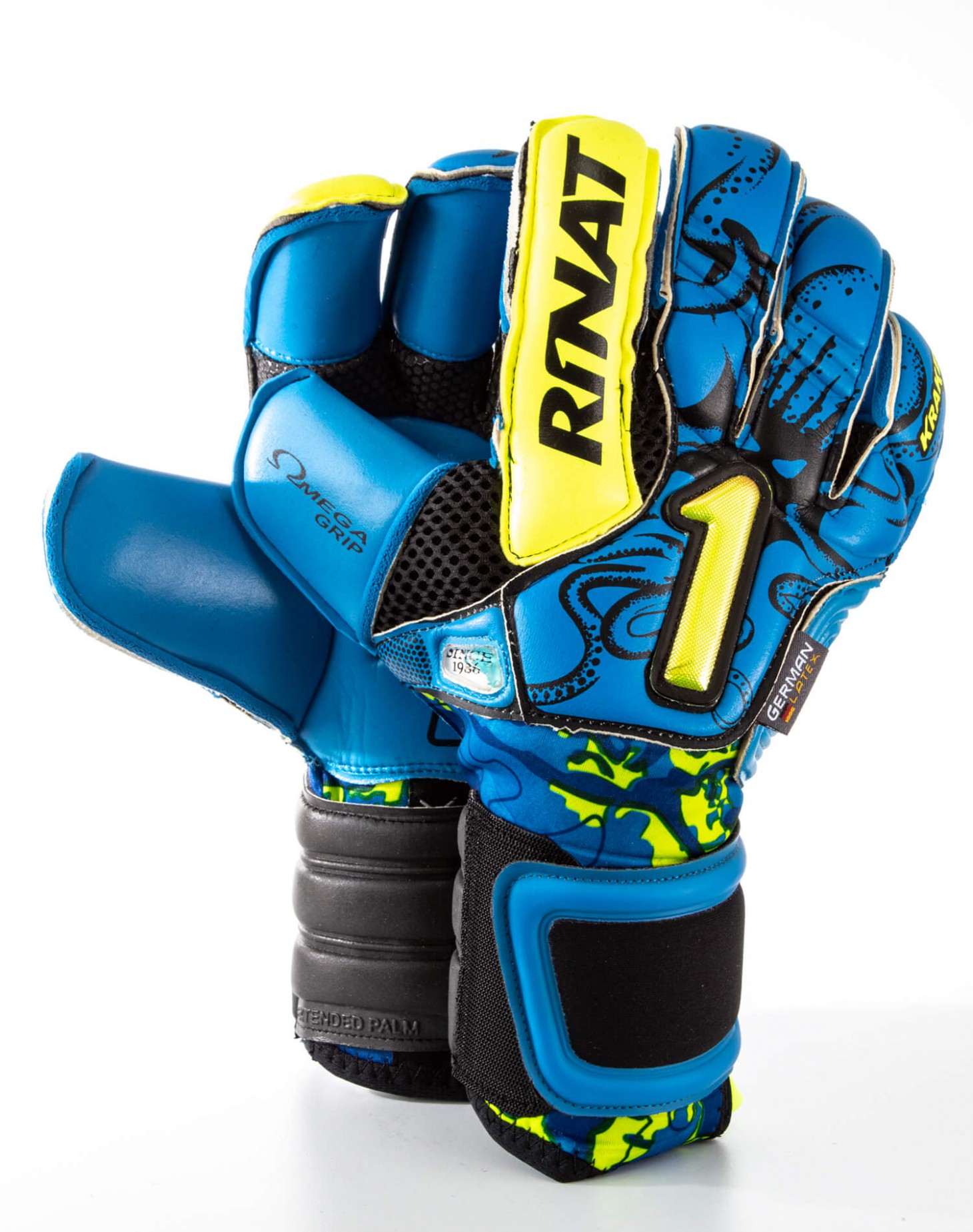 Guantes Rinat Kraken NRG Pro Azul - Negro