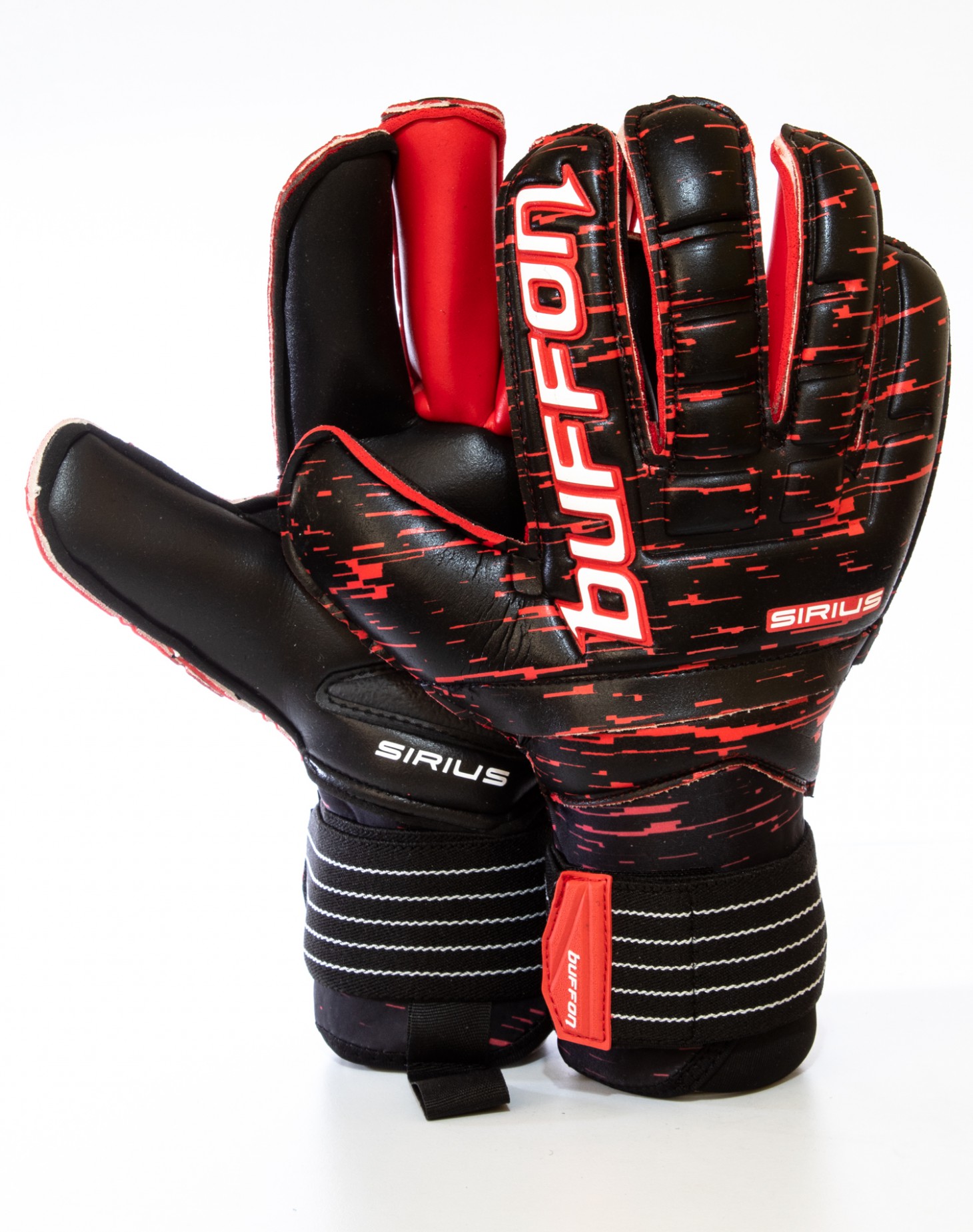Guantes Buffon Sirius Varillas Rojo - Negro
