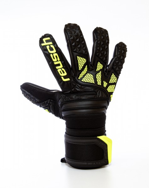 Guantes Reusch Fit Control Freegel MX2 Negro - Neon - Golero Sport