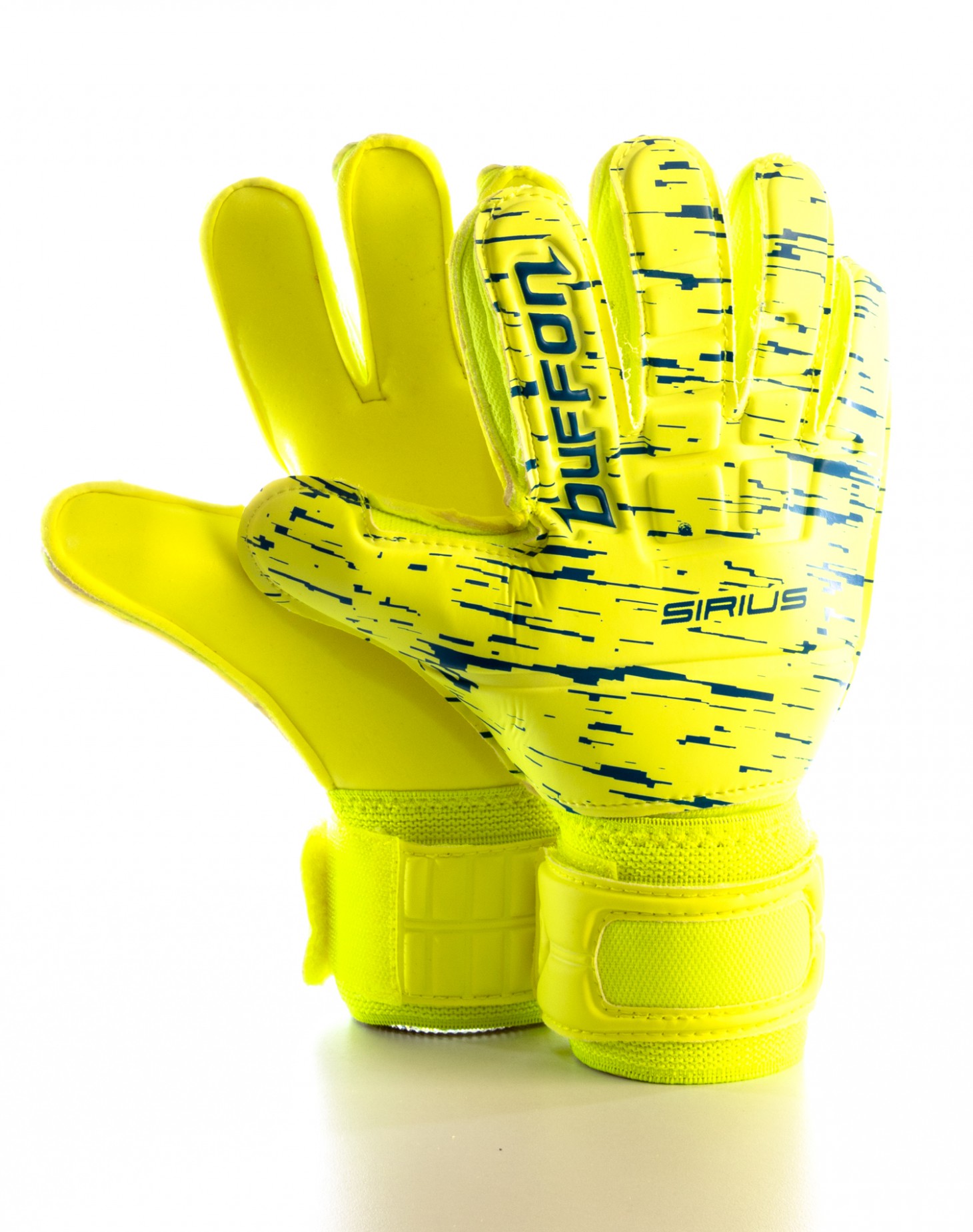 Guantes Buffon Sirius Infantil Neón - Azul - Neón