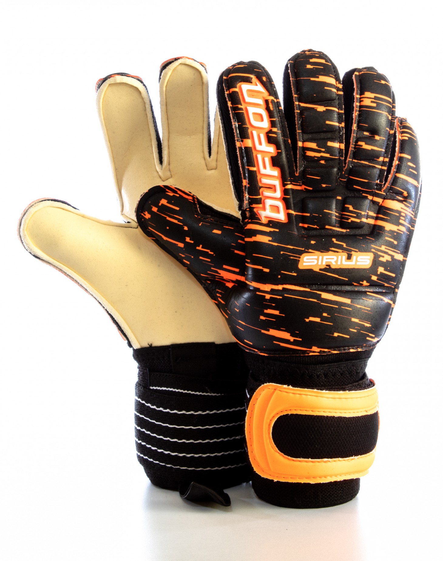 Guantes Buffon Sirius Infantil Pro Naranja - Negro