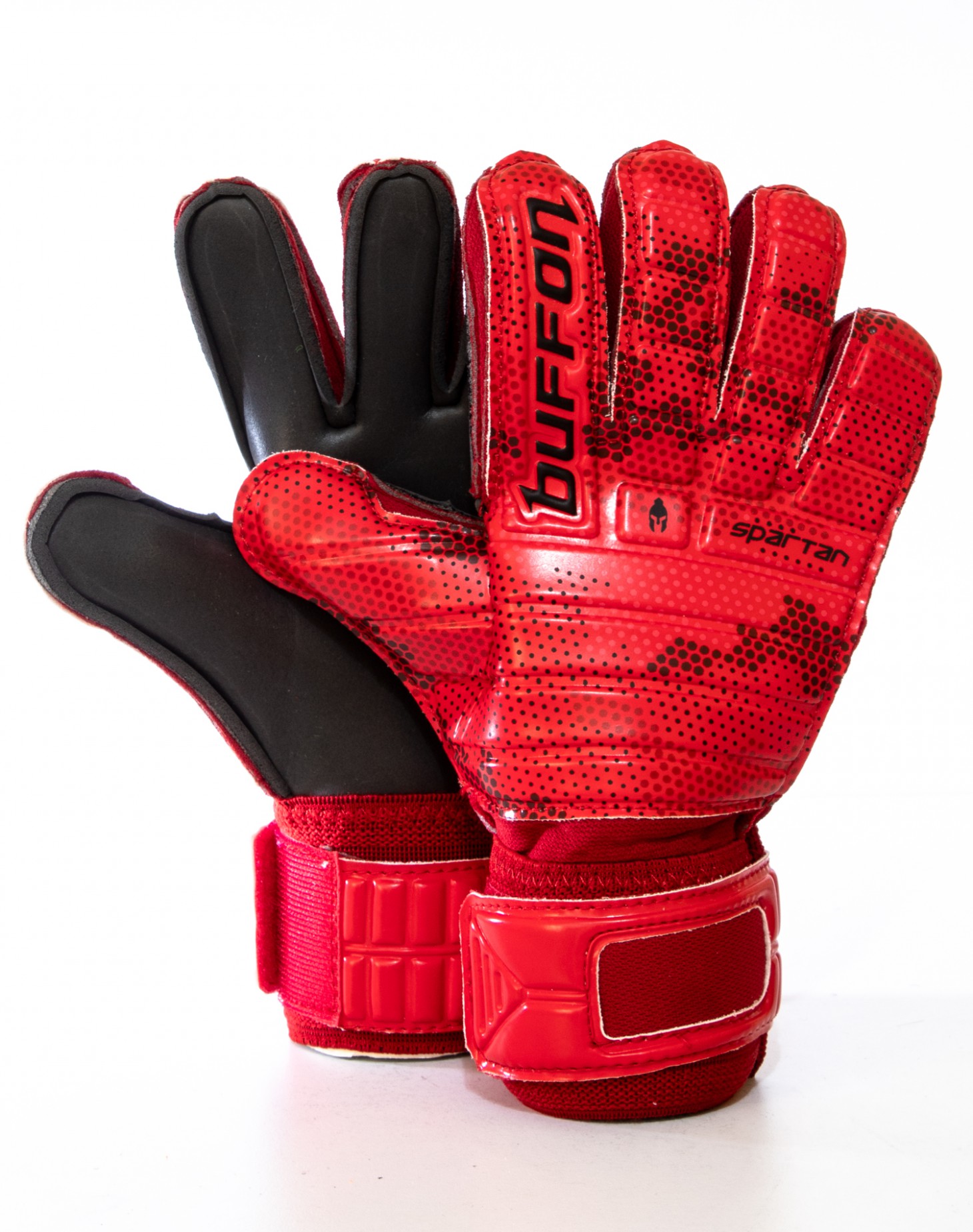 Guantes Buffon Spartan Infantil Rojo - Negro