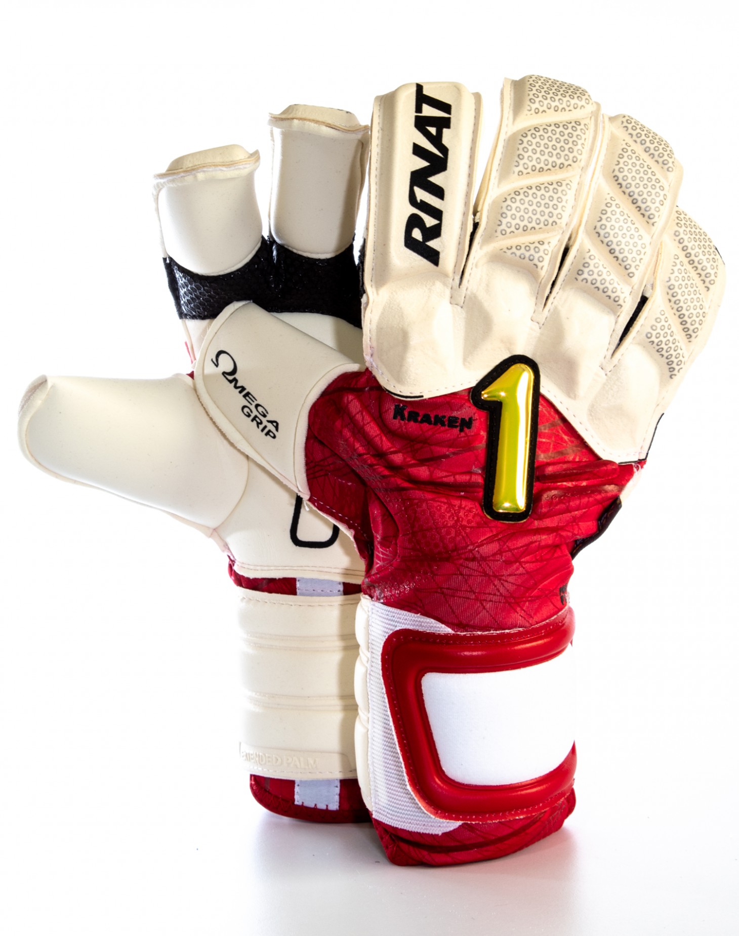 Guantes Rinat Kraken Spekter Pro Blanco - Rojo