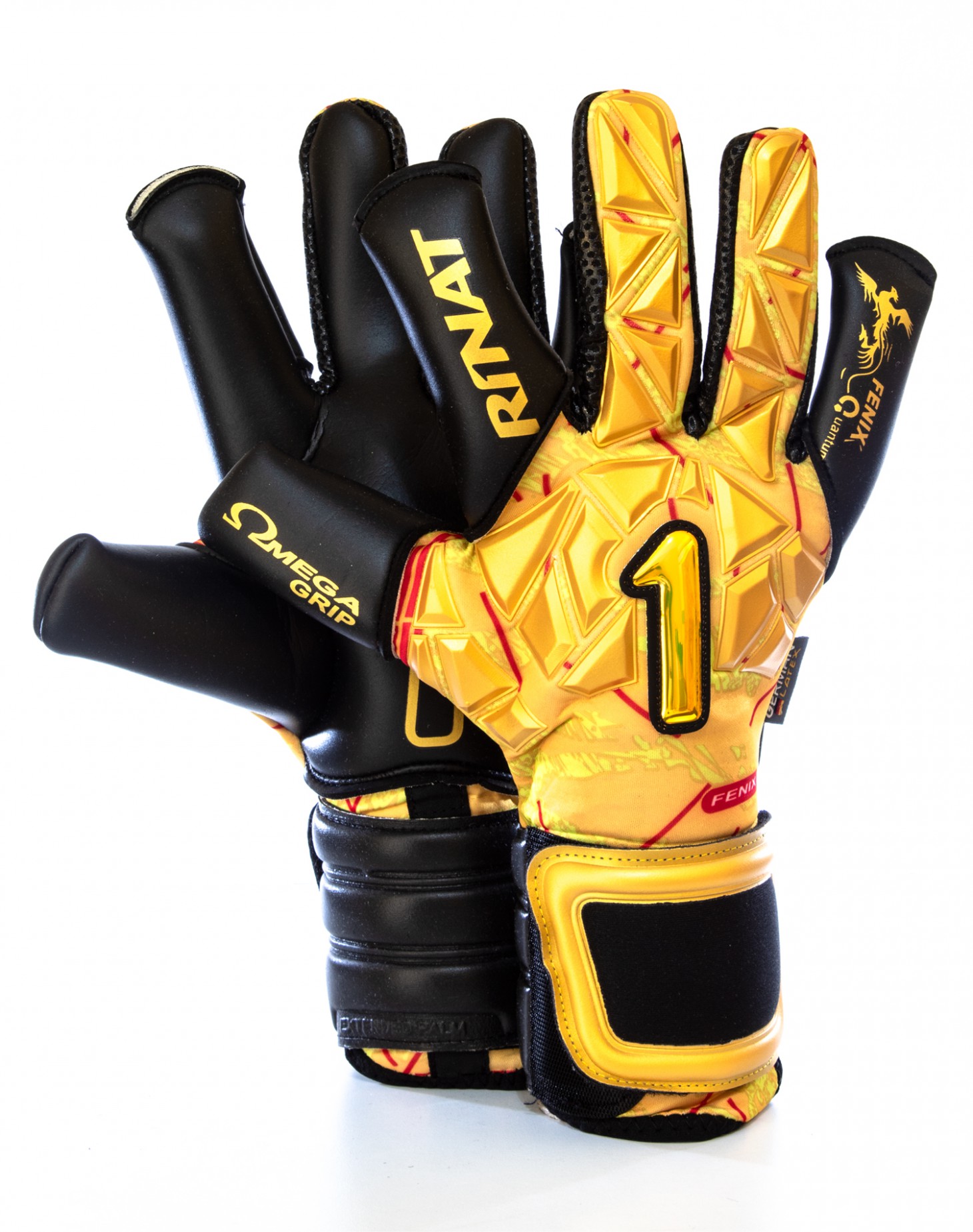 Guantes Rinat Fenix Quantum Pro Black - Gold Edition