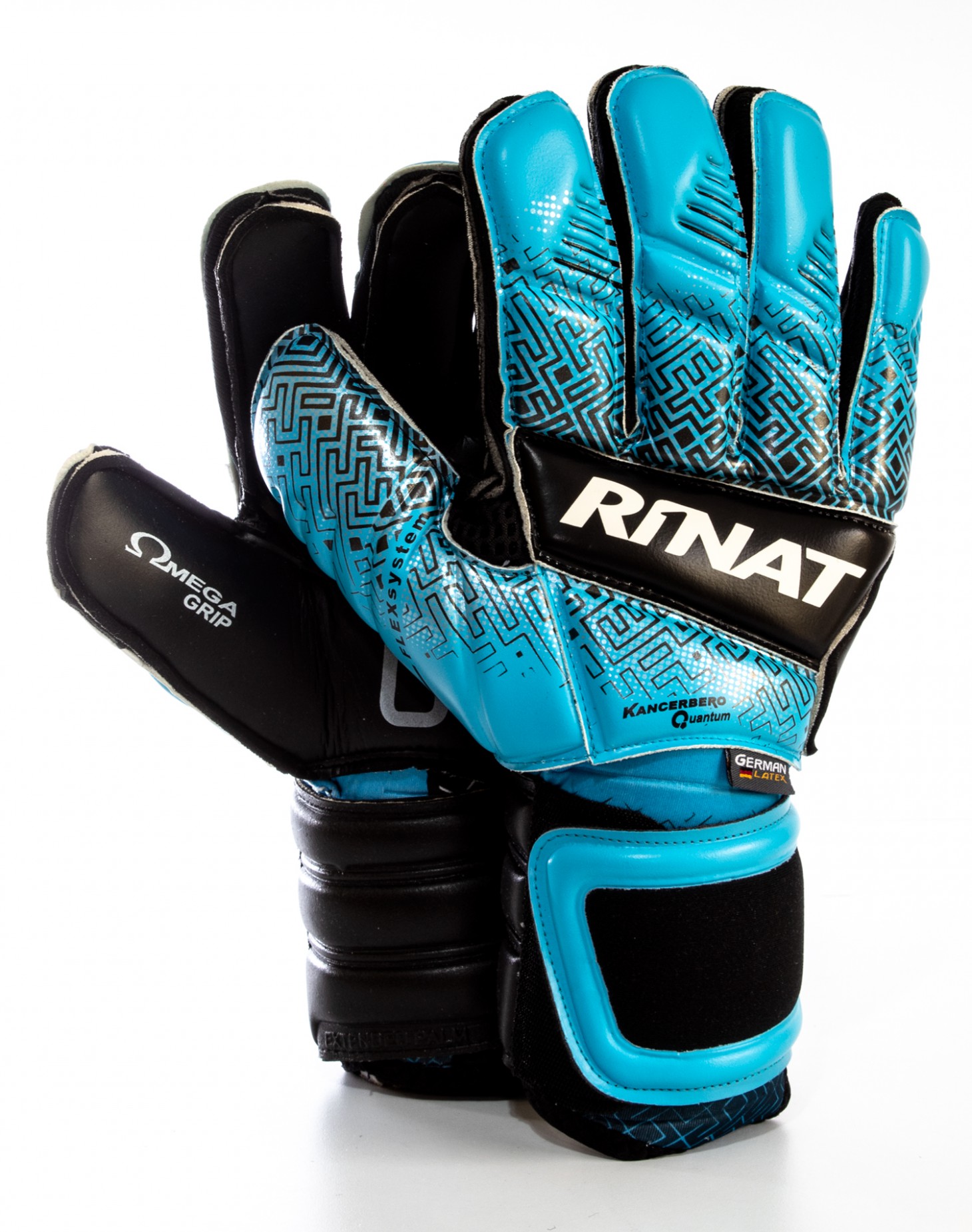 Guantes Rinat Kancerbero Quantum Pro Azul - Negro