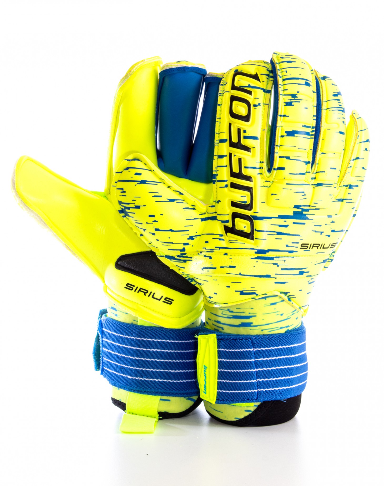 Guantes Buffon Sirius Varillas Neón - Azul