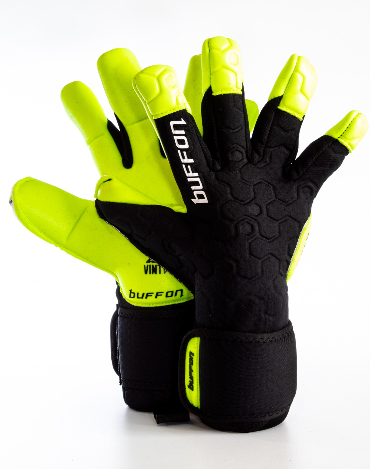 Guantes Buffon Titan Pro Neón