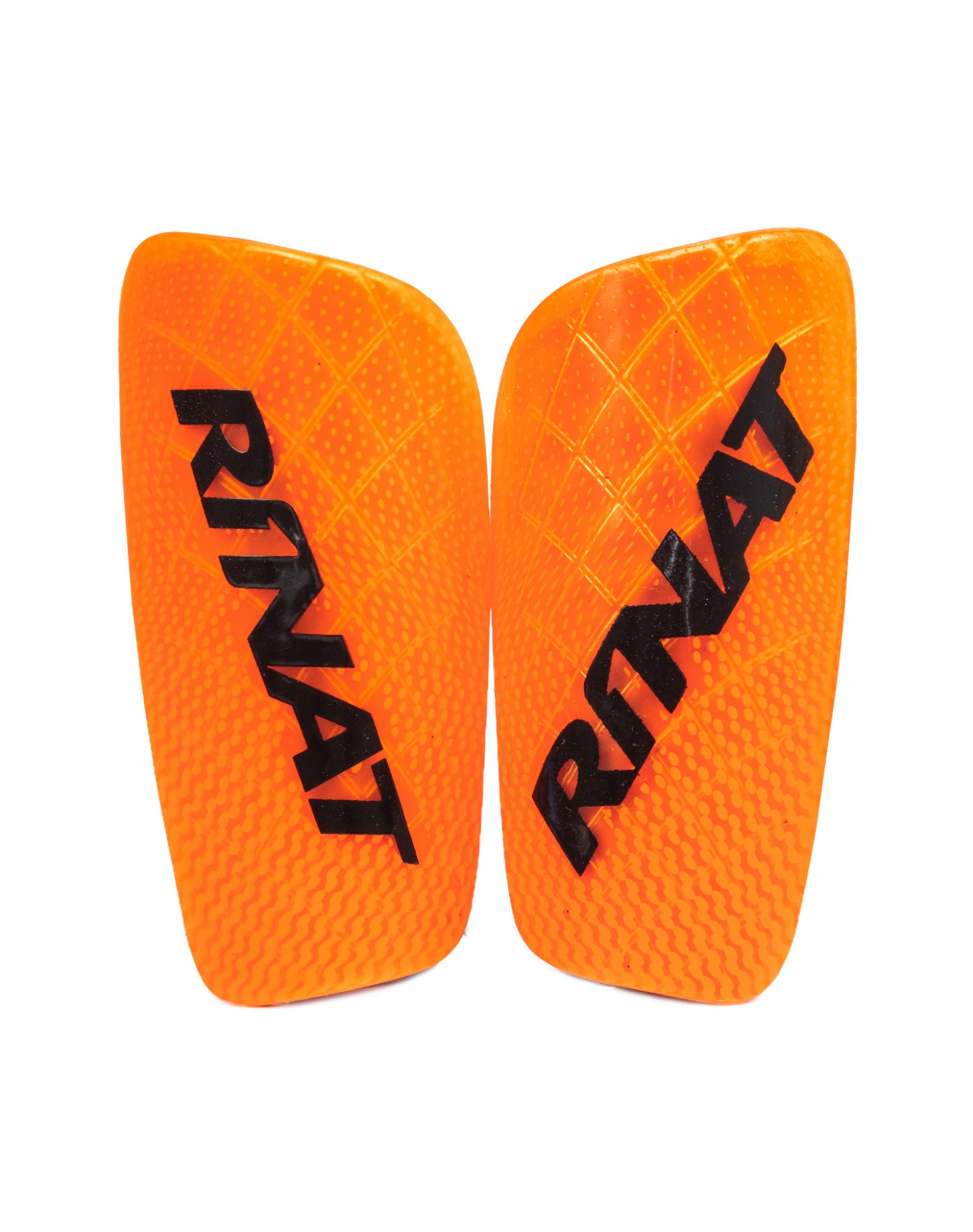 Espinilleras Rinat Quantum Naranja Adulto
