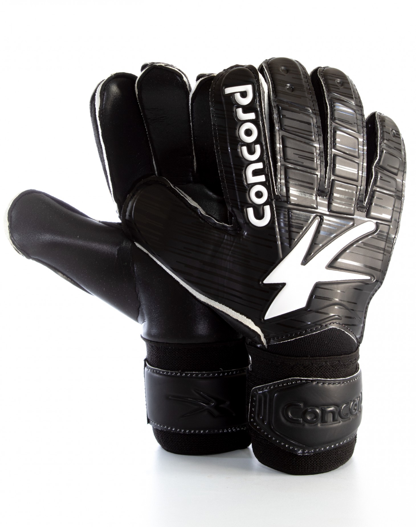 Guantes de Portero Concord Básico Negro - Negro