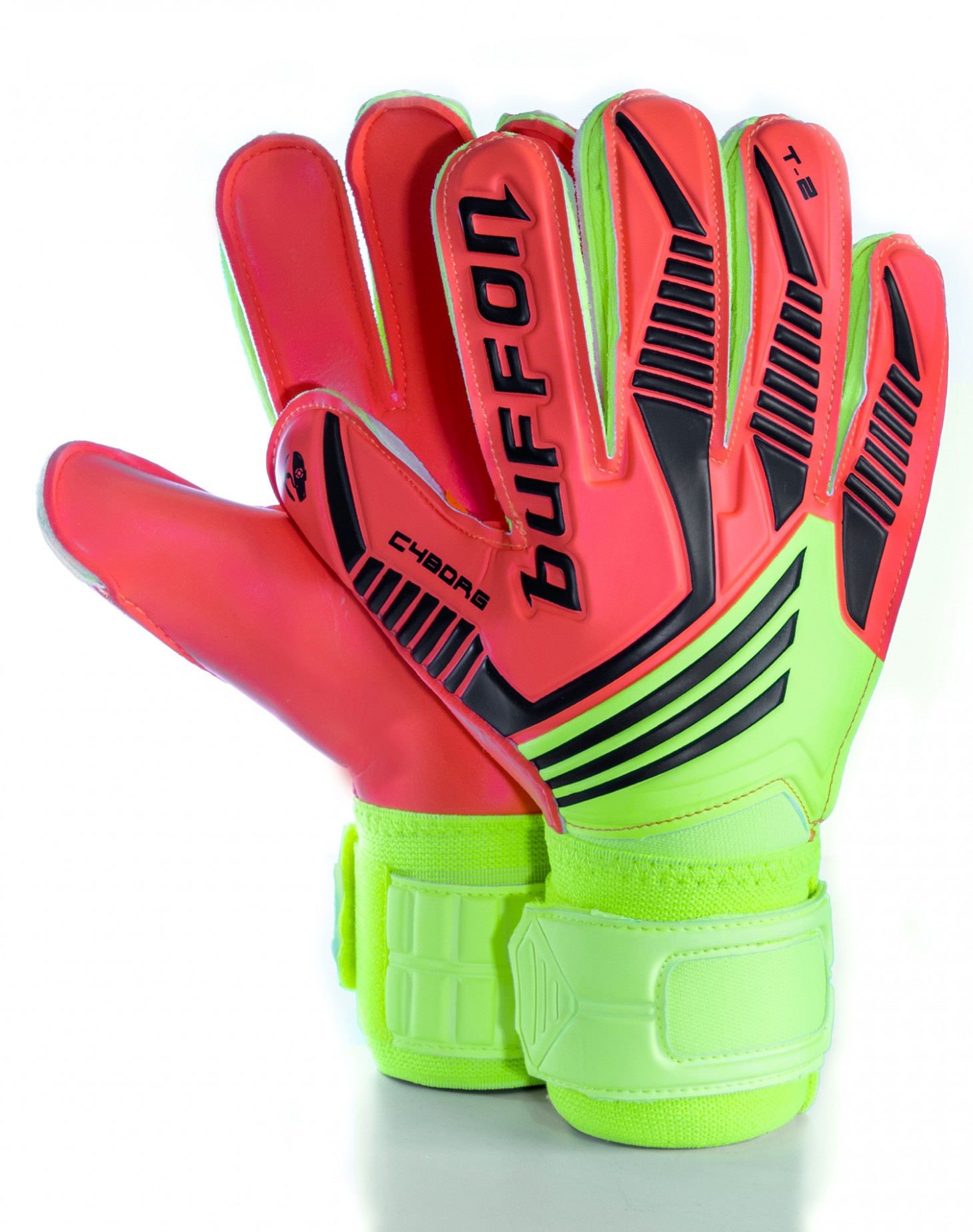 Guantes Buffon Cyborg Basico Naranja - Neón