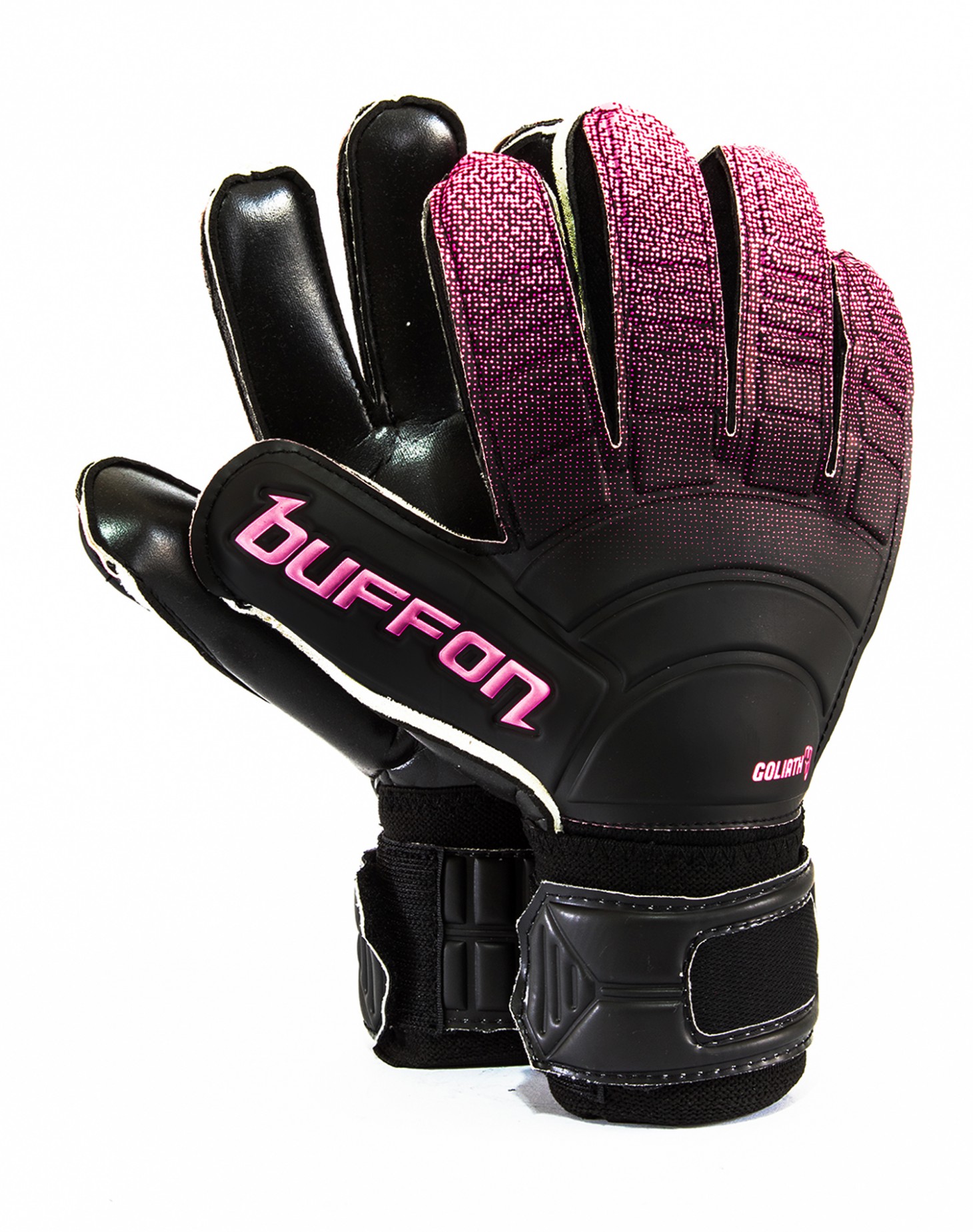 Guantes Buffon Goliath Basico Negro - Fiusha