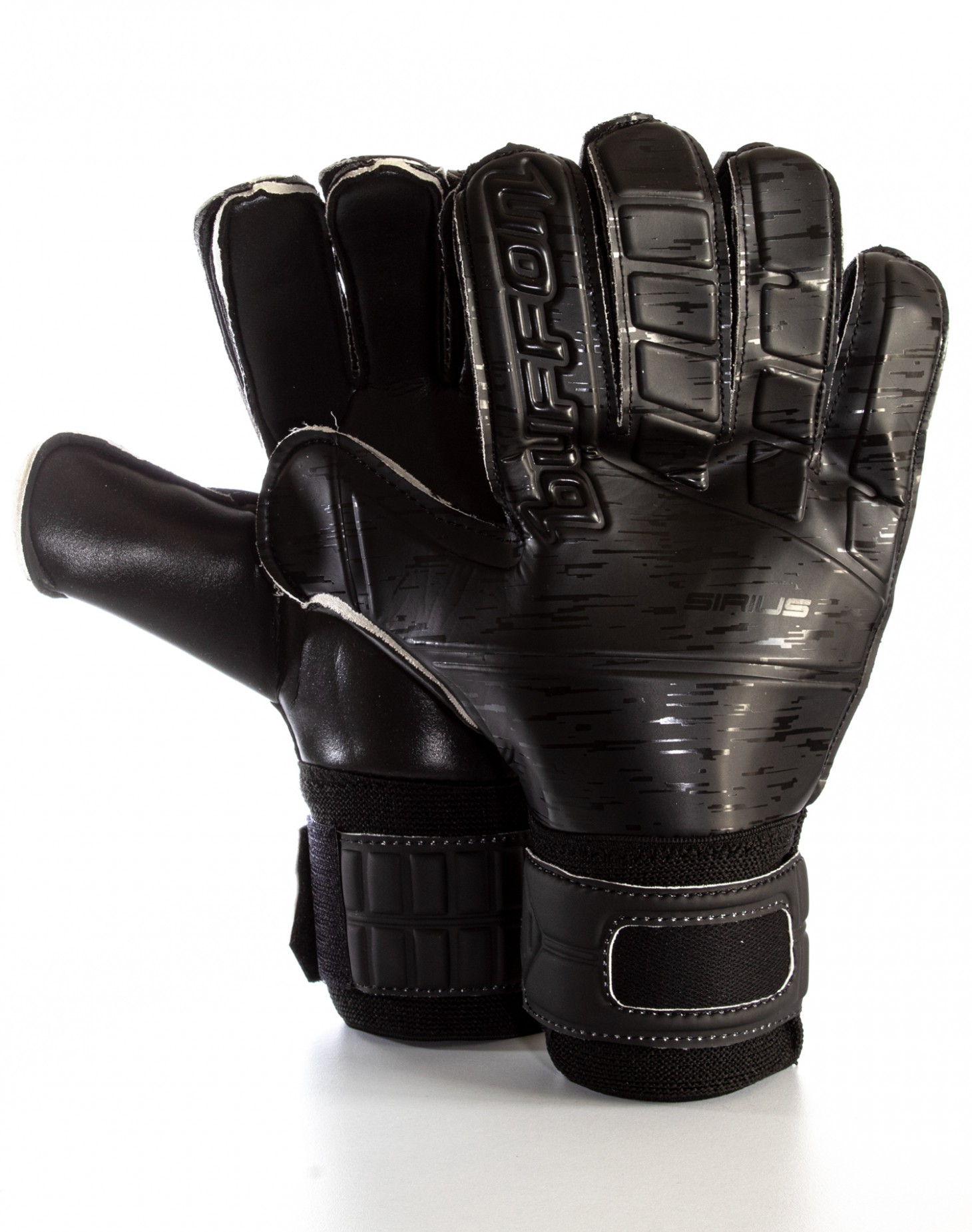Guantes de Portero Buffon Sirius Basico Negro - Negro
