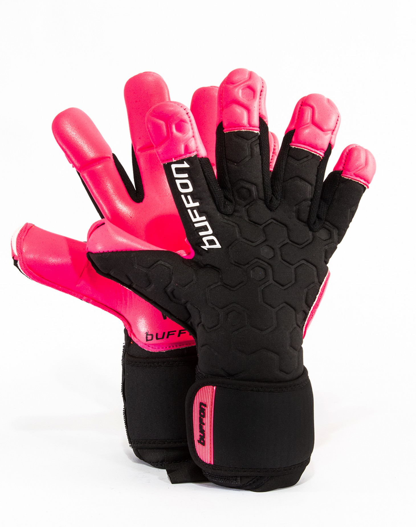 Guantes Buffon Titan Pro Negro/Fiusha