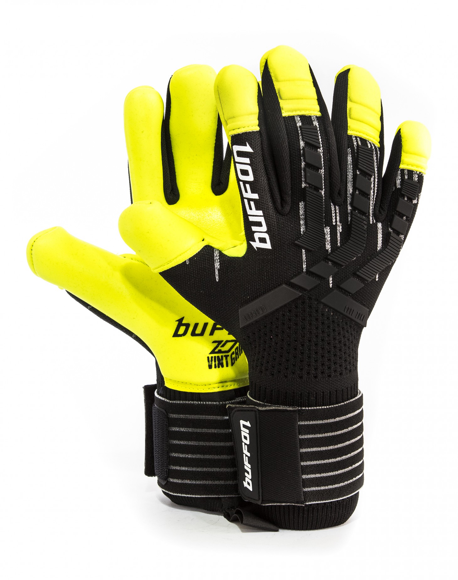 Guantes Buffon Supremo Pro Negro/Neón