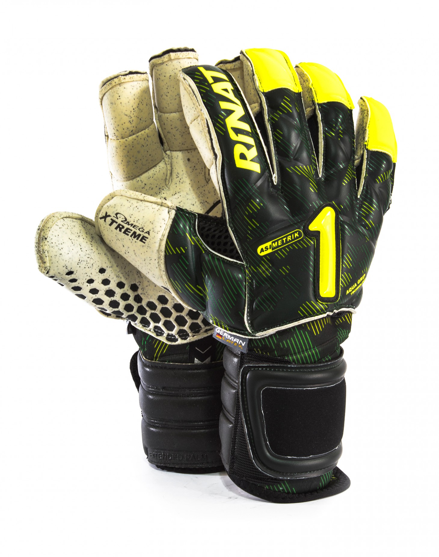 Guantes Rinat Asimetrik Hunter Spines Pro Verde/ Nacar