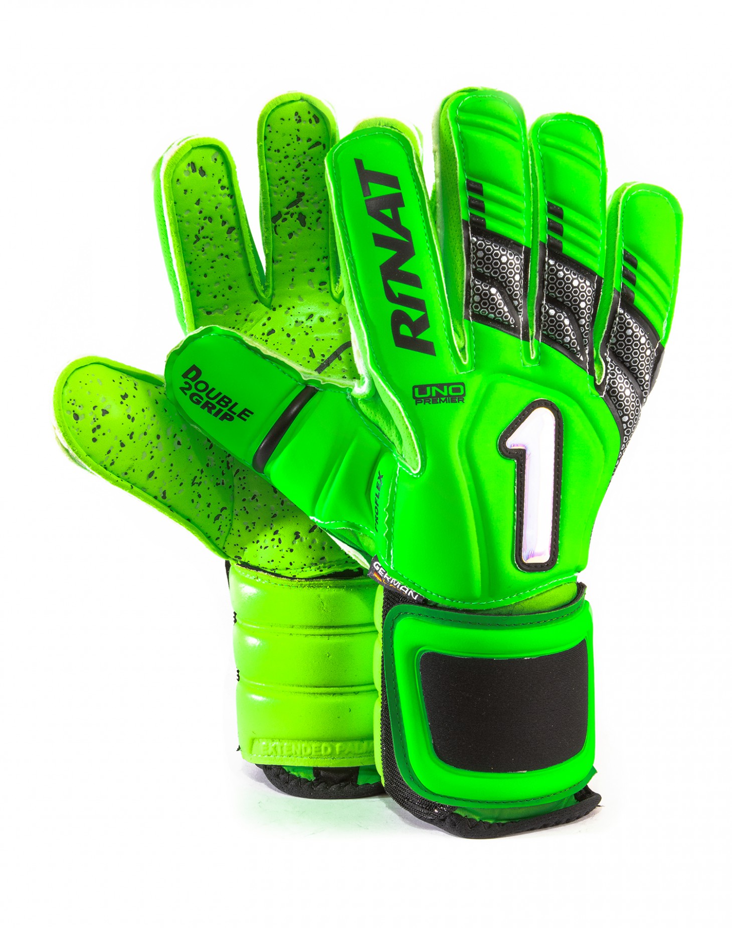 Guantes Rinat Uno Premier Lux Pro Verde/Neón