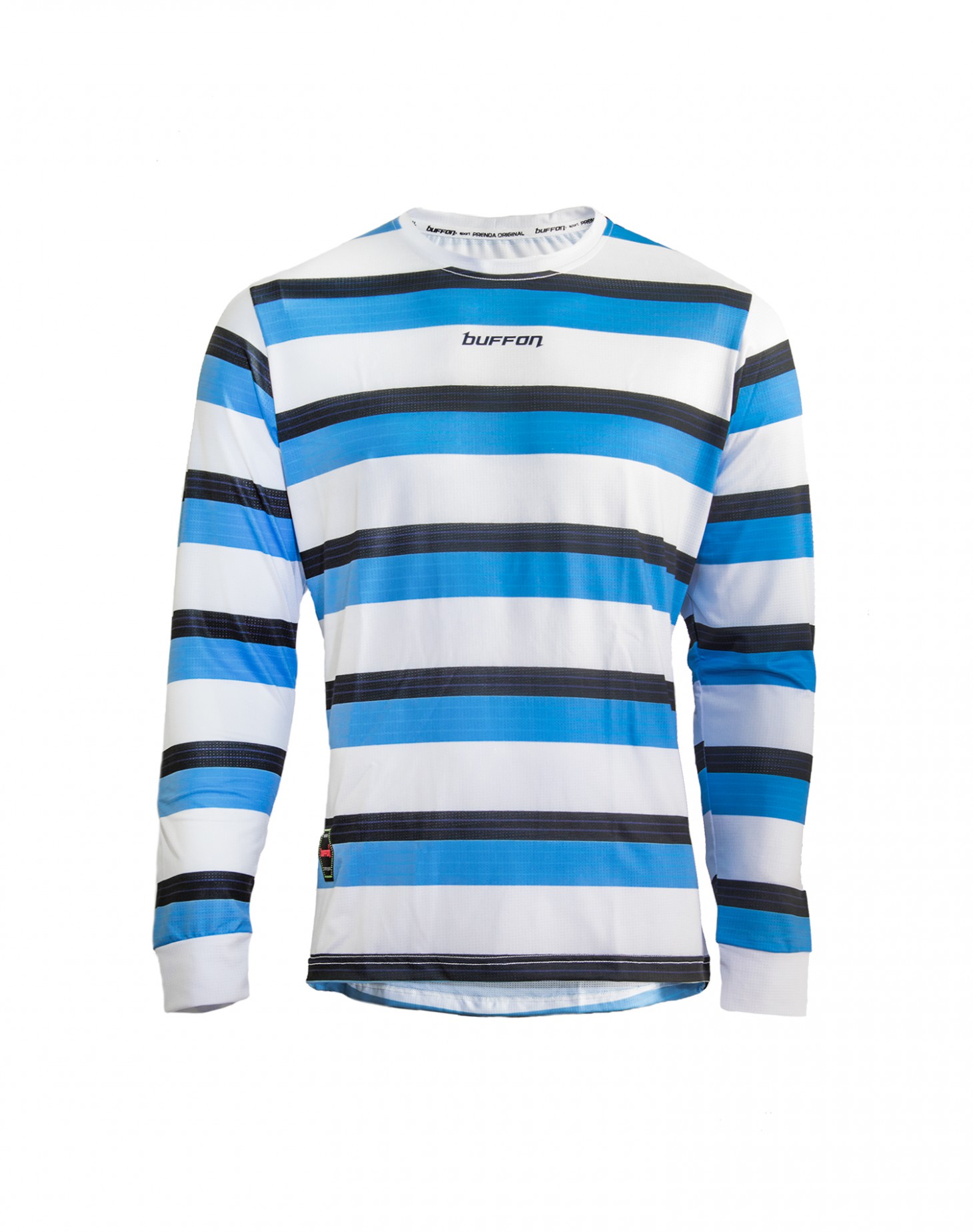 Jersey de Portero Buffon Marin Blanco/ Azul