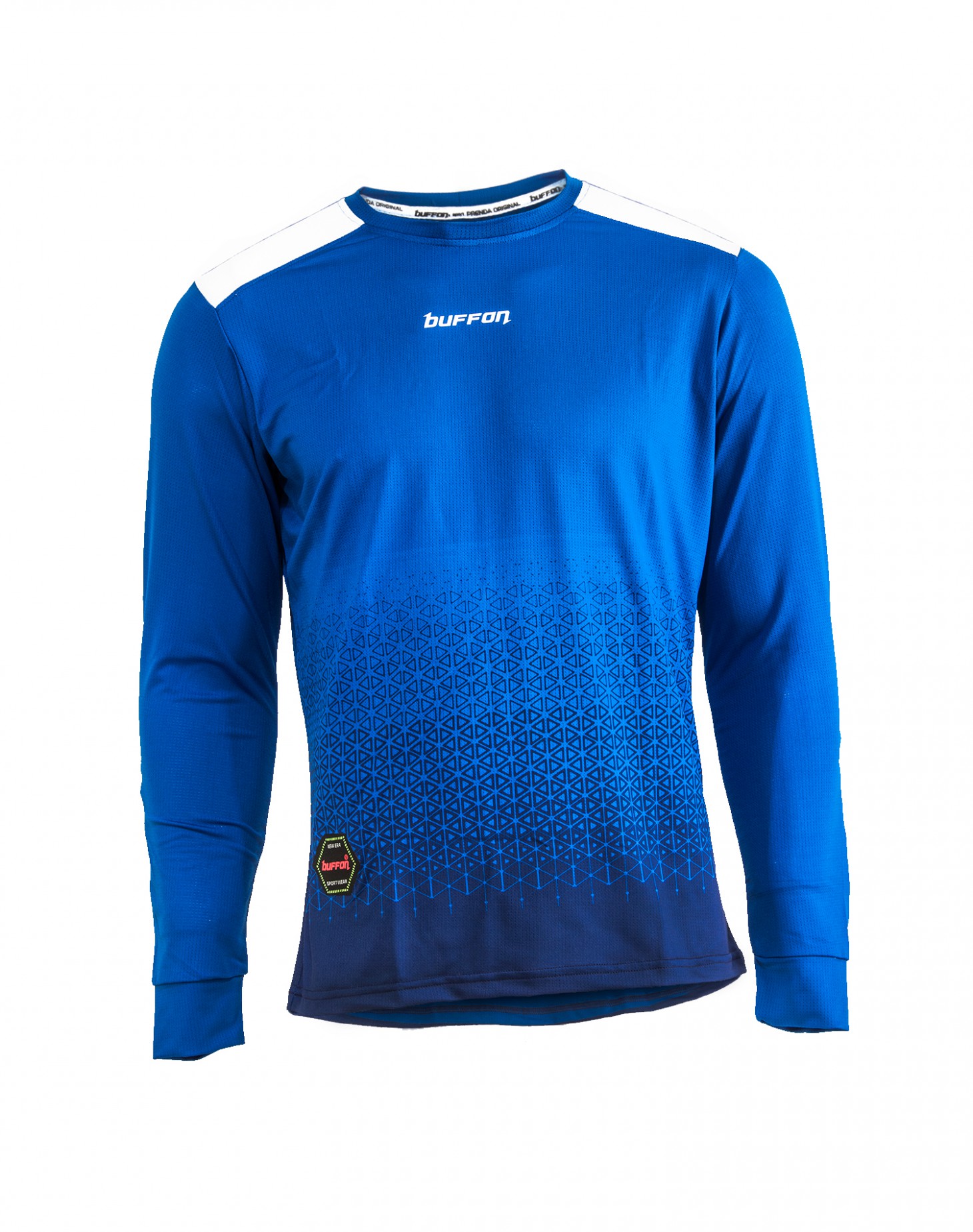 Jersey de Portero Buffon Italia Azul/Blanco