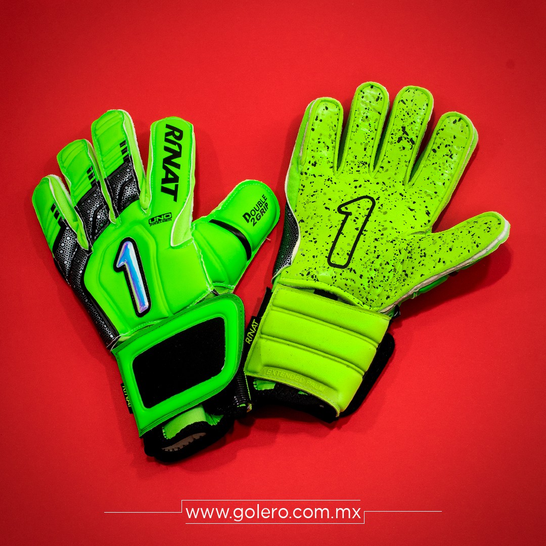 guantes de portero rinat uno premier lux pro verde neon