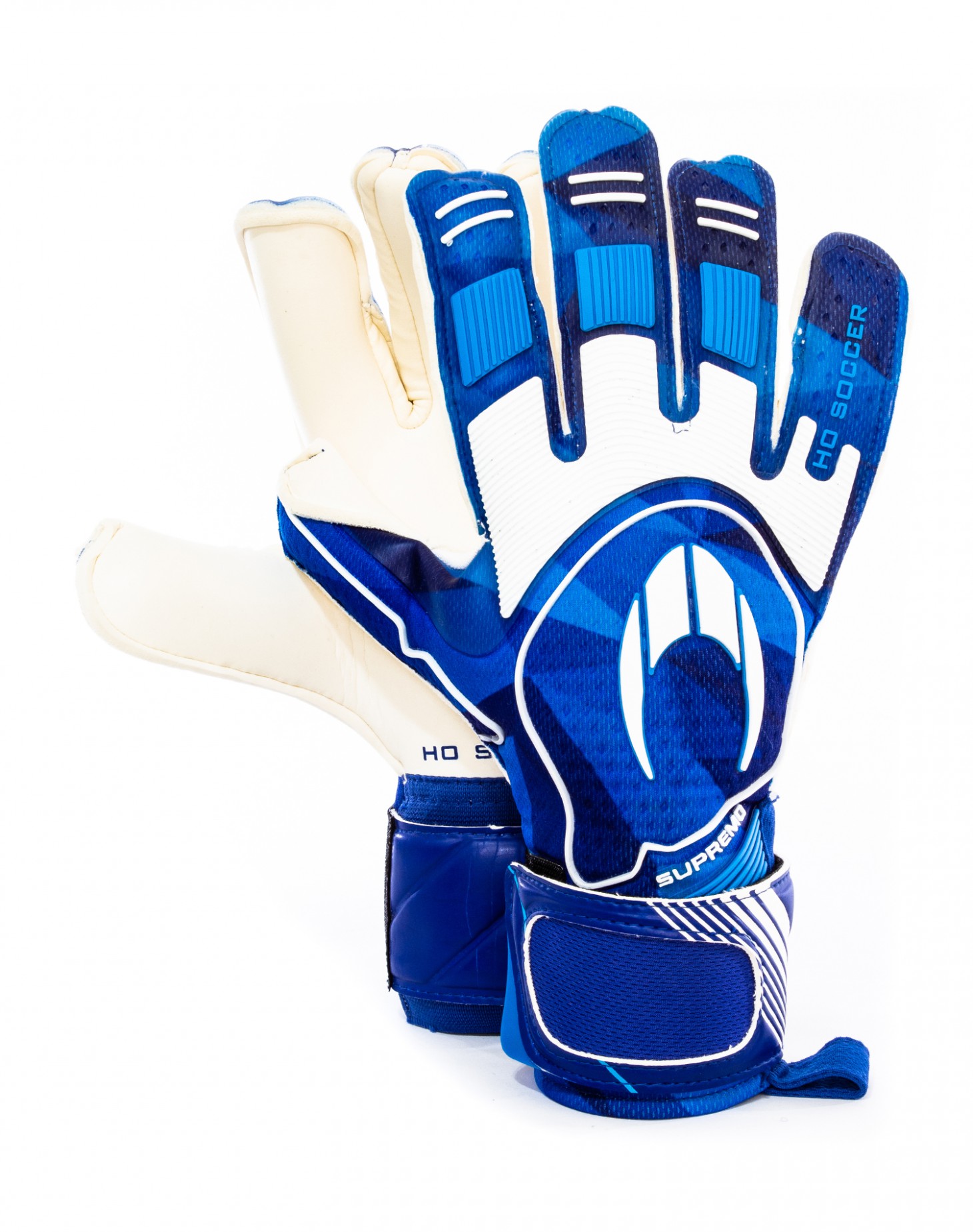Guante HO Soccer SSG Supremo II Roll/ Negative Pacific Blue