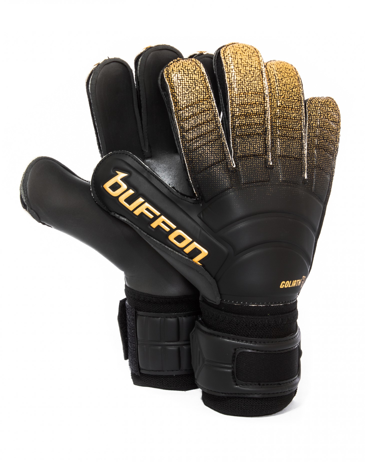 Guantes Buffon Goliath Básico Negro/Oro