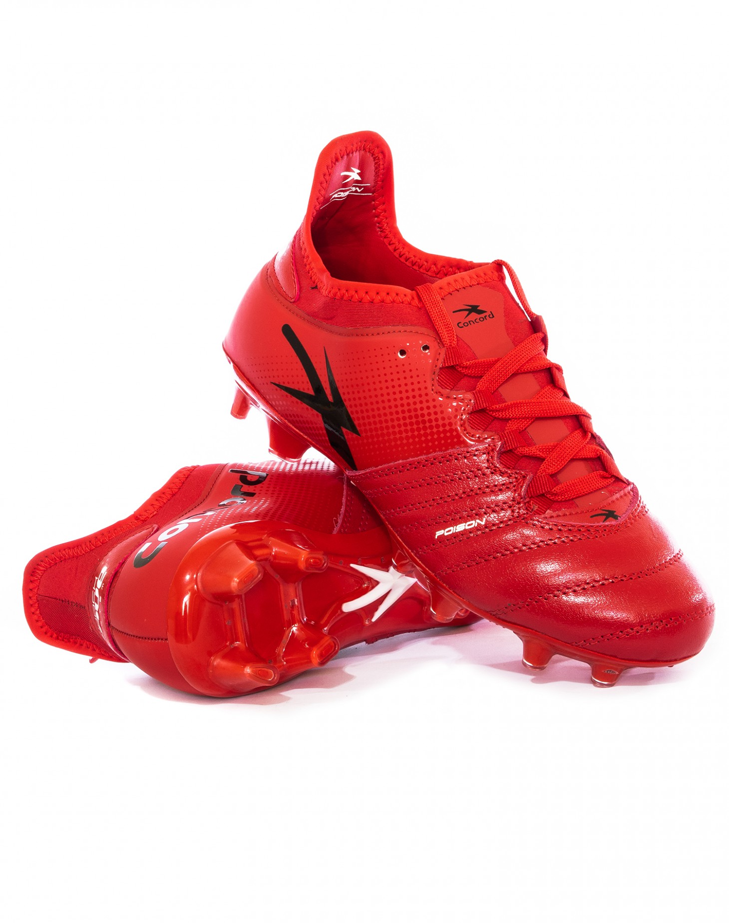 Zapatos de Futbol Concord Modelo S170XC  Rojo