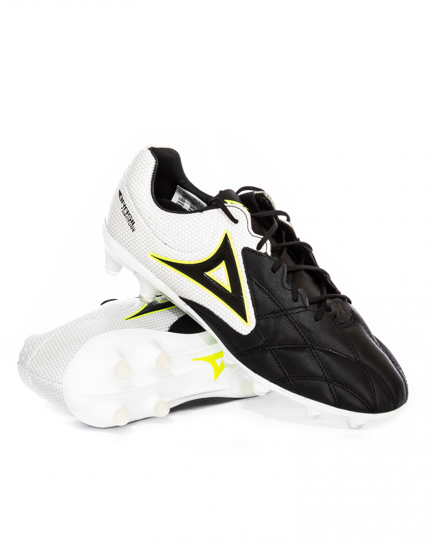 Zapato Futbol Pirma Fortitude Modelo 3021 Blanco/ Negro