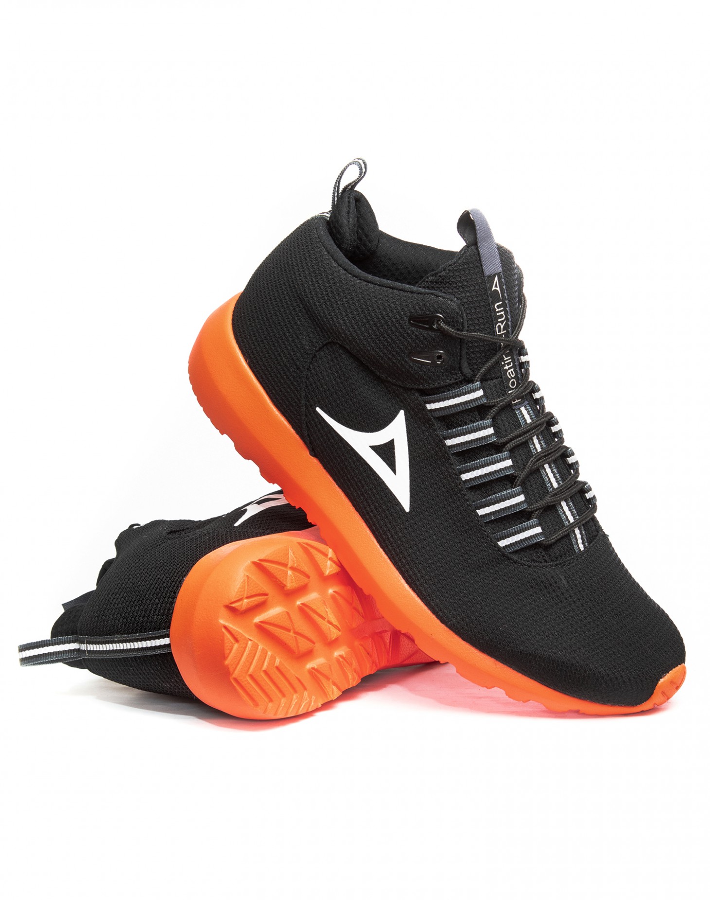 Tenis Running Pirma Caballero Mod 0309 Negro/Naranja