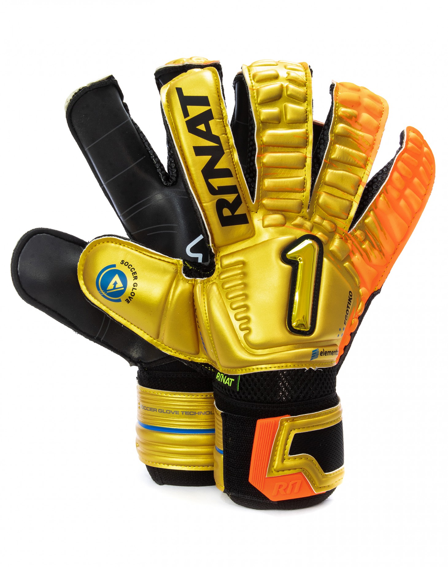 Guantes Rinat Egotiko Elemental Turf Oro