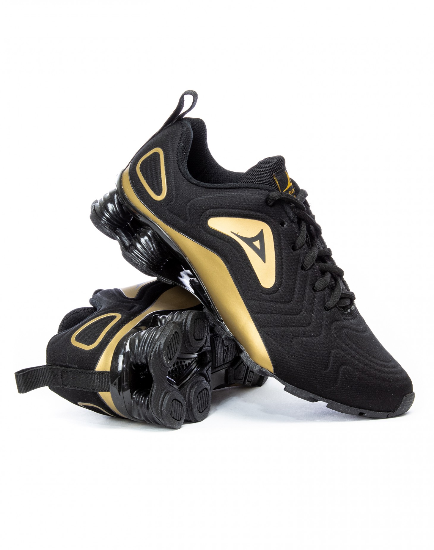Tenis Pirma Running Dama Powermax Oro