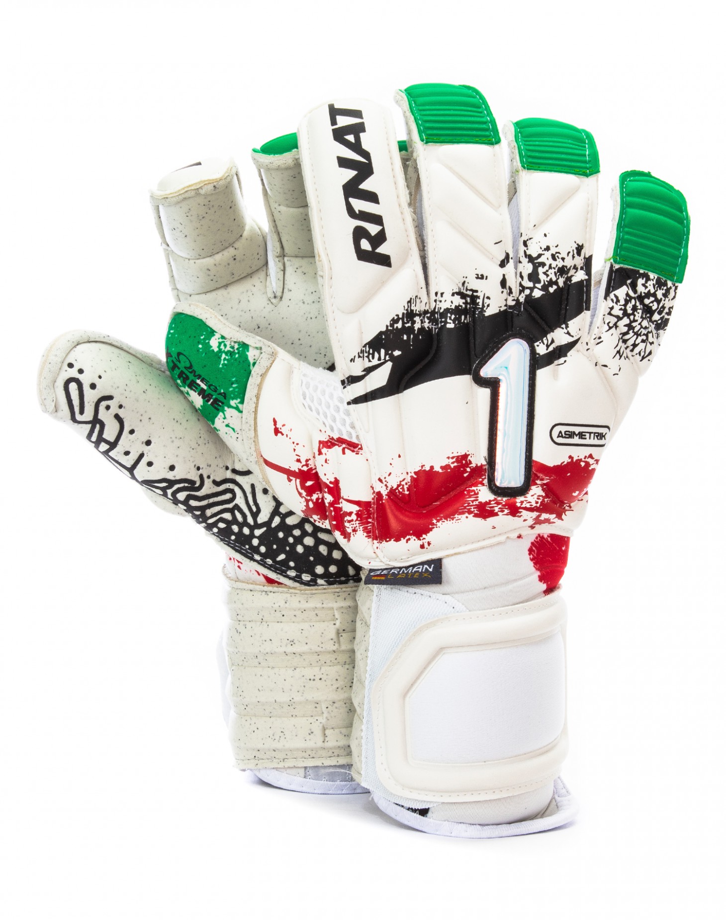 Guantes Rinat Asimetrik Prime Pro Blanco