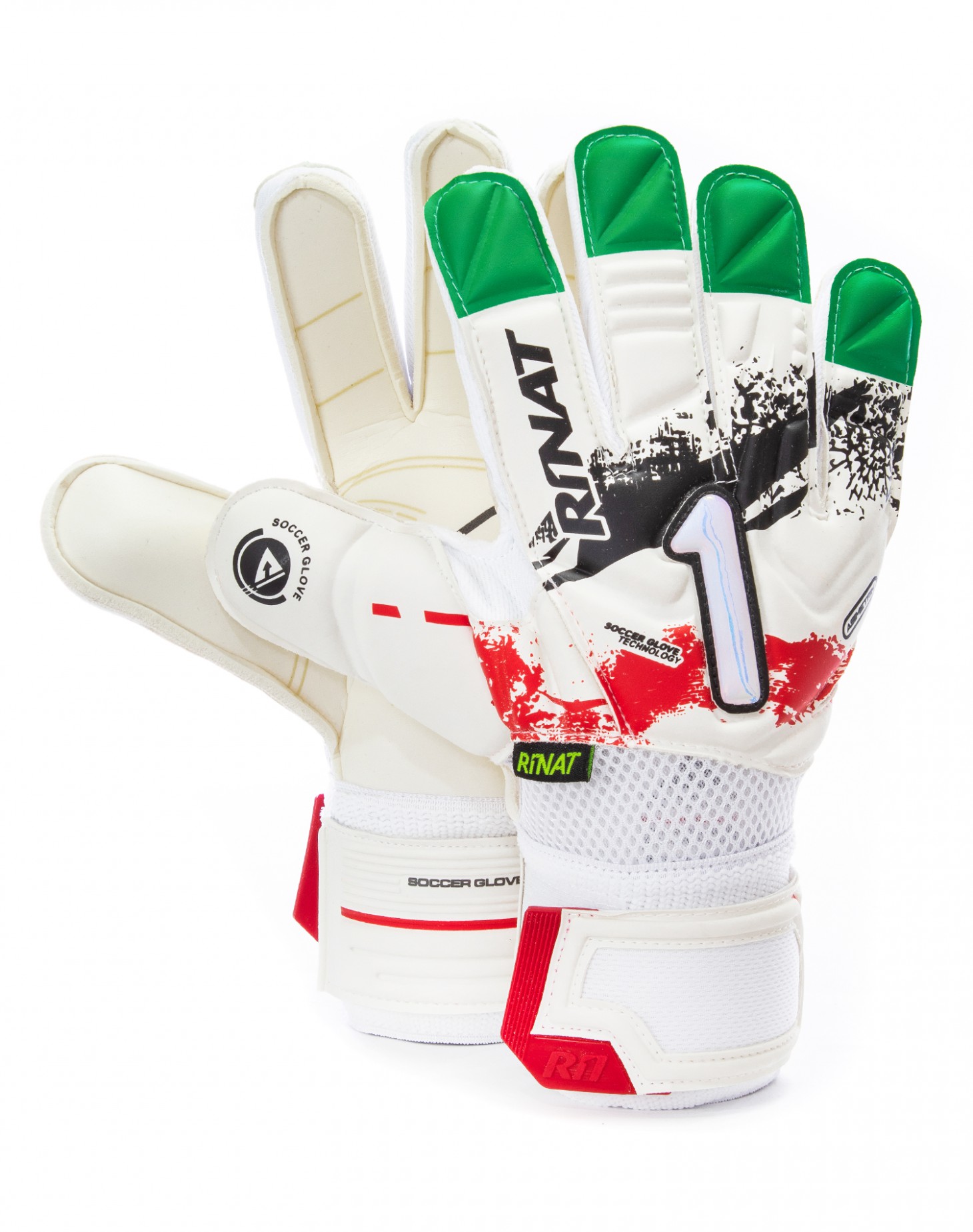 Guantes Rinat Asimetrik Prime Semi Blanco