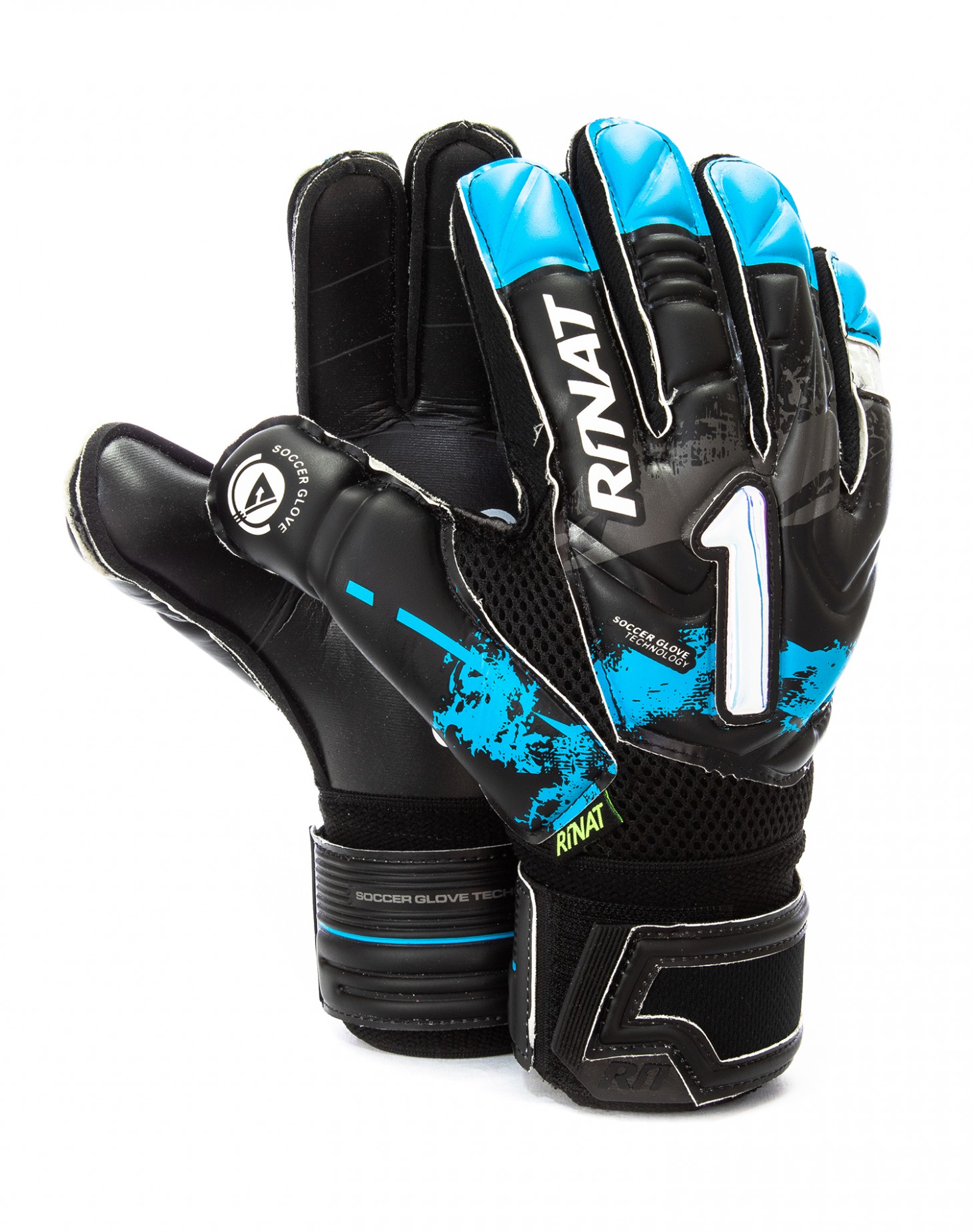 Guantes Rinat Asimetrik Prime Semi Spines Azul