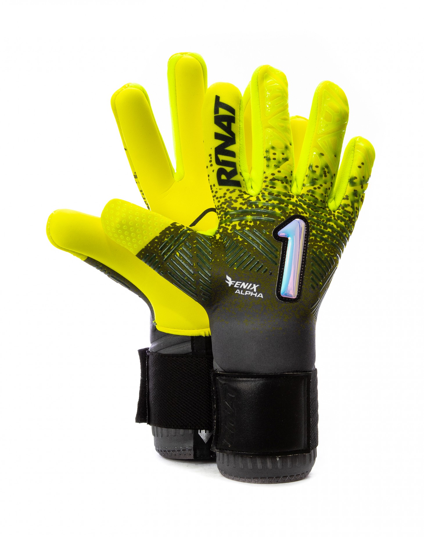 Guantes de Portero Rinat Fenix Superior Alpha CF Amarillo Infantil